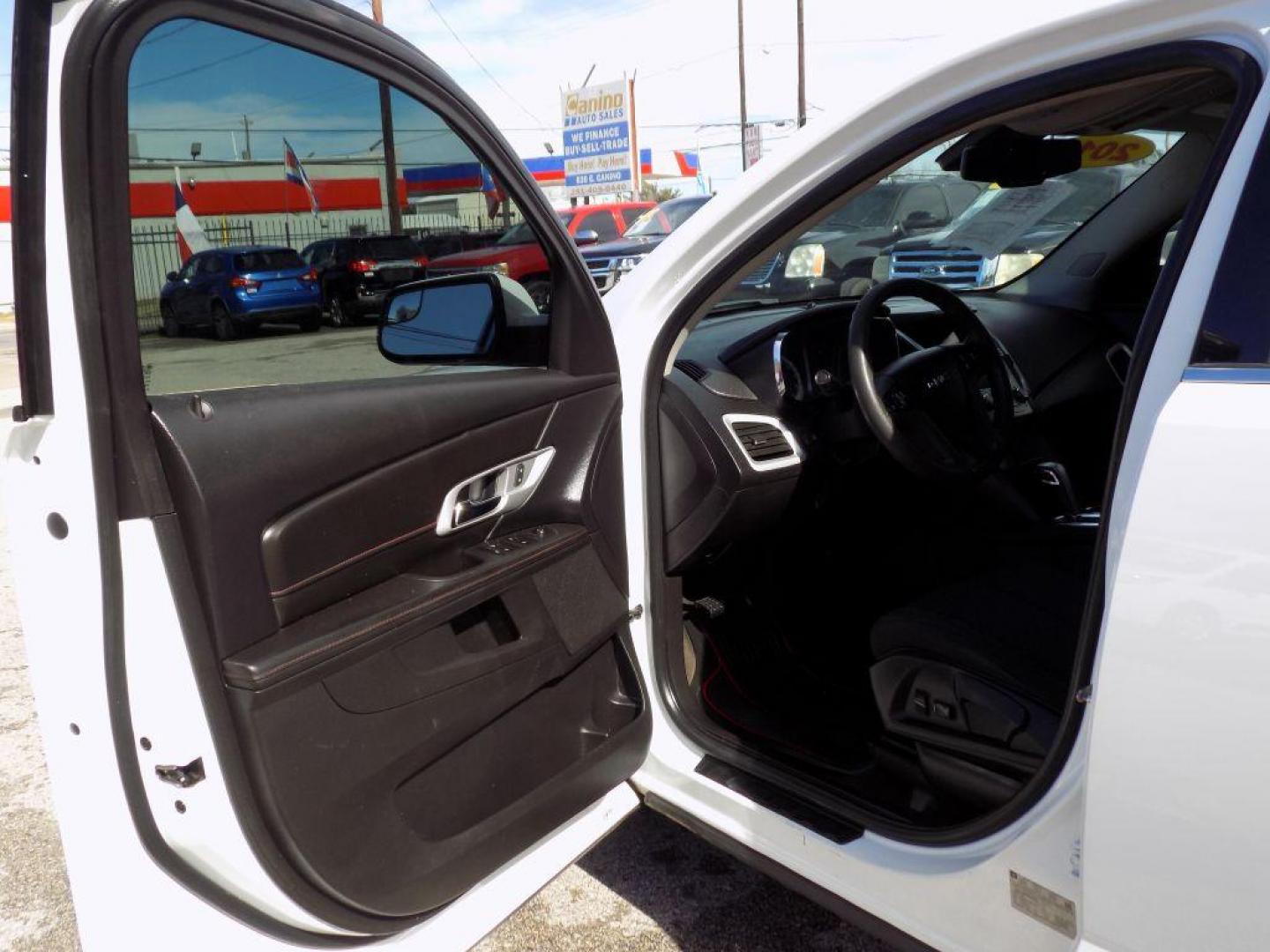2014 WHITE GMC TERRAIN SLE (2GKALMEK9E6) with an 2.4L engine, Automatic transmission, located at 830 E. Canino Rd., Houston, TX, 77037, (281) 405-0440, 38.358219, -81.729942 - Photo#11
