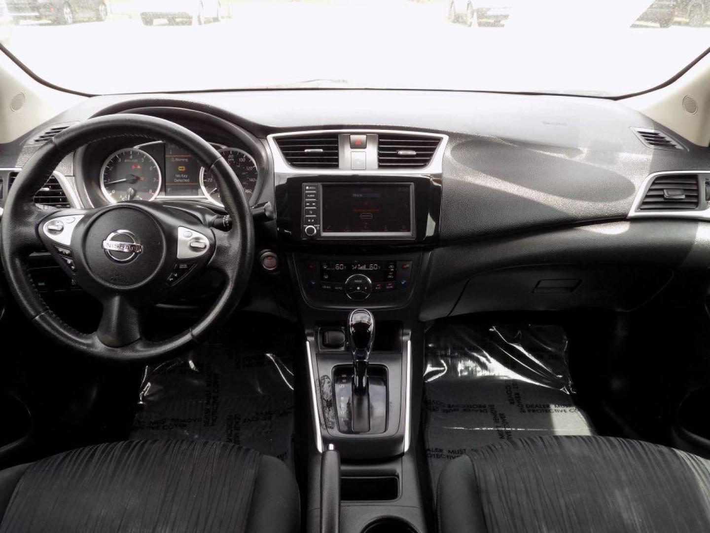 2019 BLUE NISSAN SENTRA S (3N1AB7AP4KL) with an 1.8L engine, Continuously Variable transmission, located at 830 E. Canino Rd., Houston, TX, 77037, (281) 405-0440, 38.358219, -81.729942 - Photo#12
