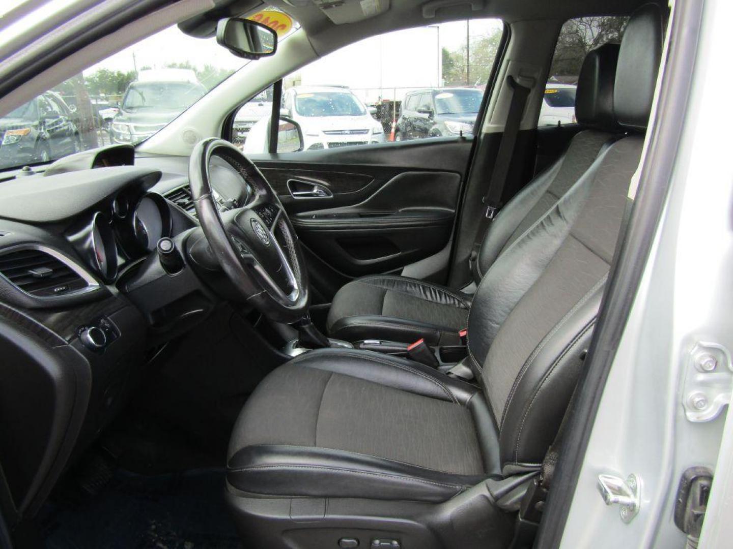 2016 SILVER BUICK ENCORE BASE (KL4CJASB7GB) with an 1.4L engine, Automatic transmission, located at 830 E. Canino Rd., Houston, TX, 77037, (281) 405-0440, 38.358219, -81.729942 - Photo#13