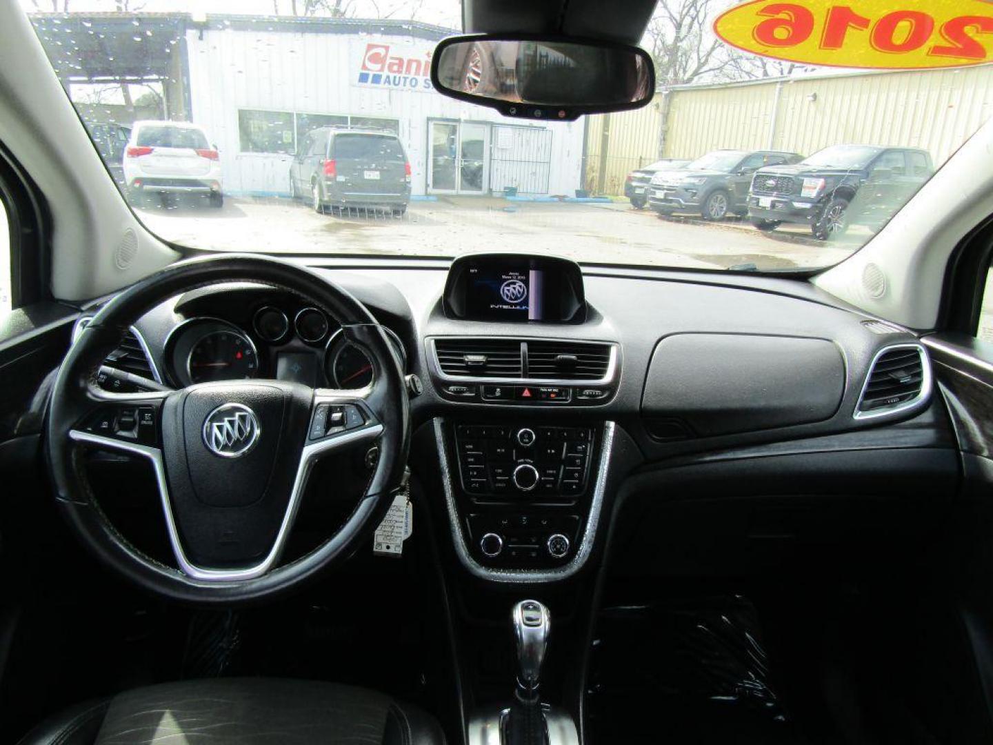 2016 SILVER BUICK ENCORE BASE (KL4CJASB7GB) with an 1.4L engine, Automatic transmission, located at 830 E. Canino Rd., Houston, TX, 77037, (281) 405-0440, 38.358219, -81.729942 - Photo#14