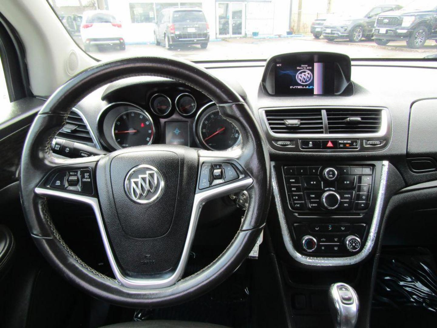 2016 SILVER BUICK ENCORE BASE (KL4CJASB7GB) with an 1.4L engine, Automatic transmission, located at 830 E. Canino Rd., Houston, TX, 77037, (281) 405-0440, 38.358219, -81.729942 - Photo#15