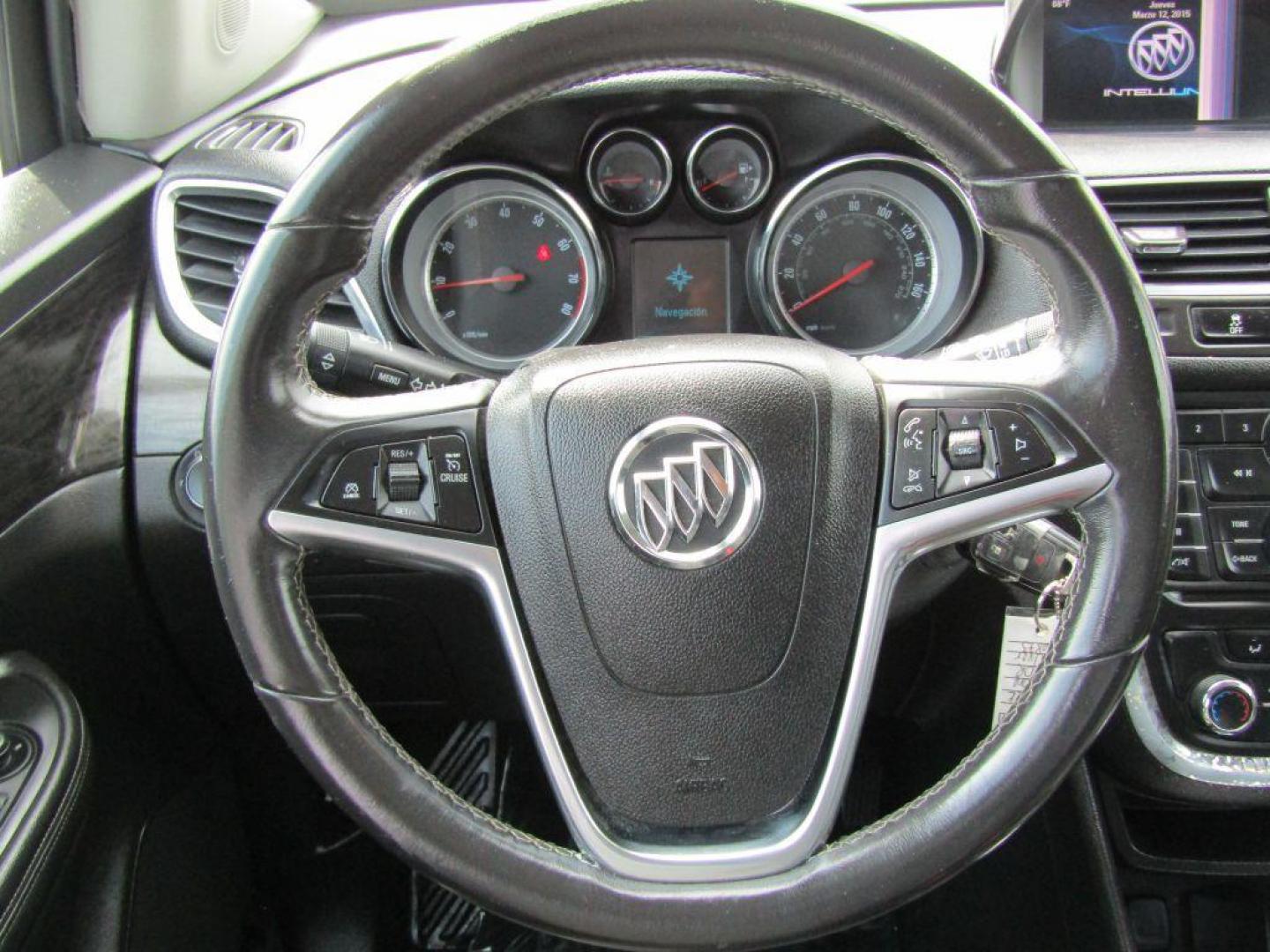 2016 SILVER BUICK ENCORE BASE (KL4CJASB7GB) with an 1.4L engine, Automatic transmission, located at 830 E. Canino Rd., Houston, TX, 77037, (281) 405-0440, 38.358219, -81.729942 - Photo#17