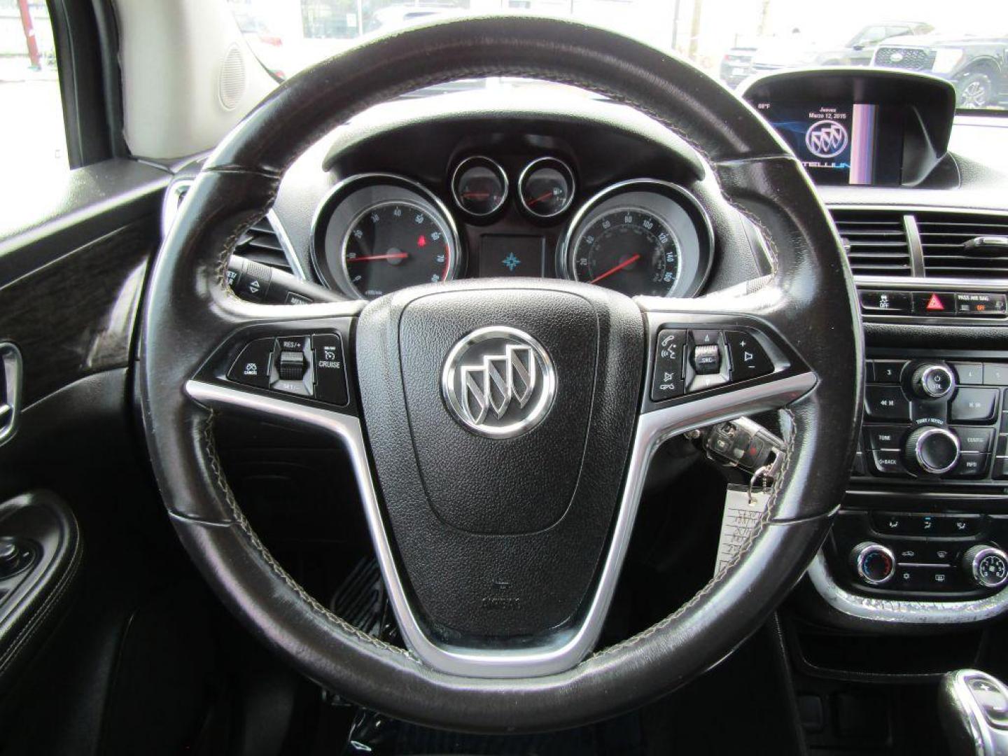 2016 SILVER BUICK ENCORE BASE (KL4CJASB7GB) with an 1.4L engine, Automatic transmission, located at 830 E. Canino Rd., Houston, TX, 77037, (281) 405-0440, 38.358219, -81.729942 - Photo#18