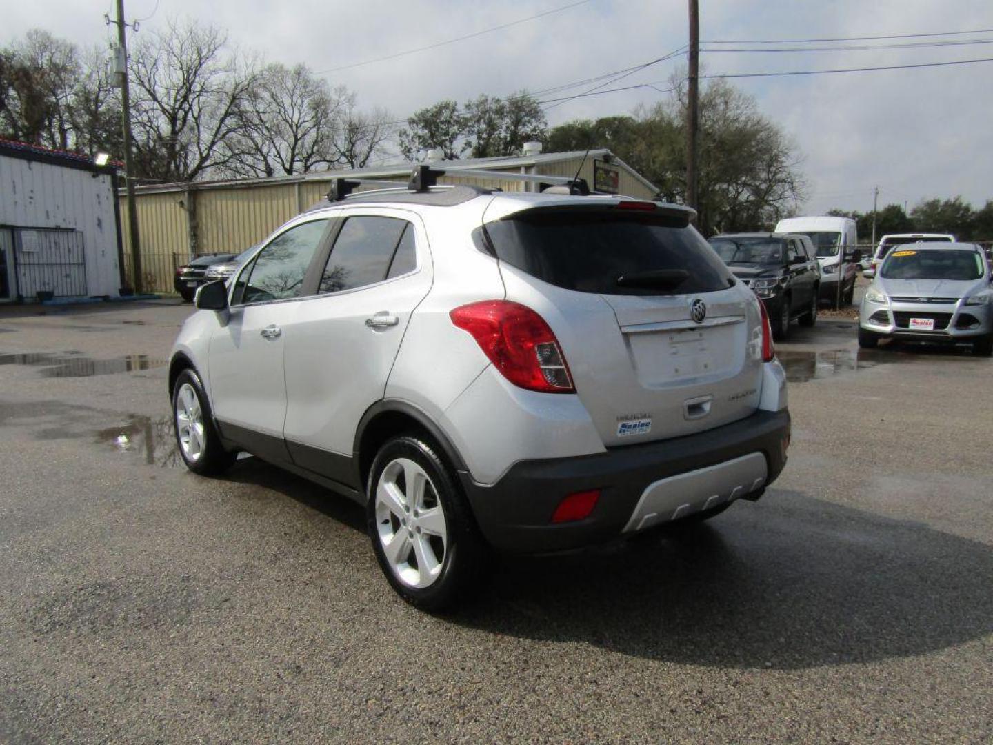 2016 SILVER BUICK ENCORE BASE (KL4CJASB7GB) with an 1.4L engine, Automatic transmission, located at 830 E. Canino Rd., Houston, TX, 77037, (281) 405-0440, 38.358219, -81.729942 - Photo#2