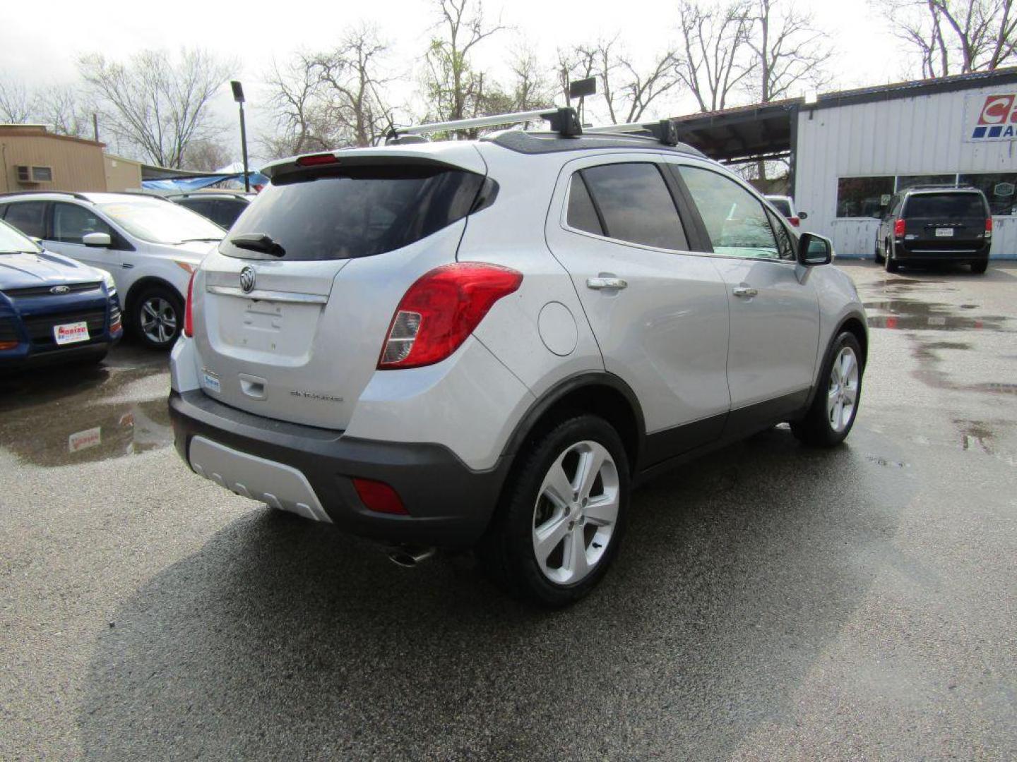 2016 SILVER BUICK ENCORE BASE (KL4CJASB7GB) with an 1.4L engine, Automatic transmission, located at 830 E. Canino Rd., Houston, TX, 77037, (281) 405-0440, 38.358219, -81.729942 - Photo#4