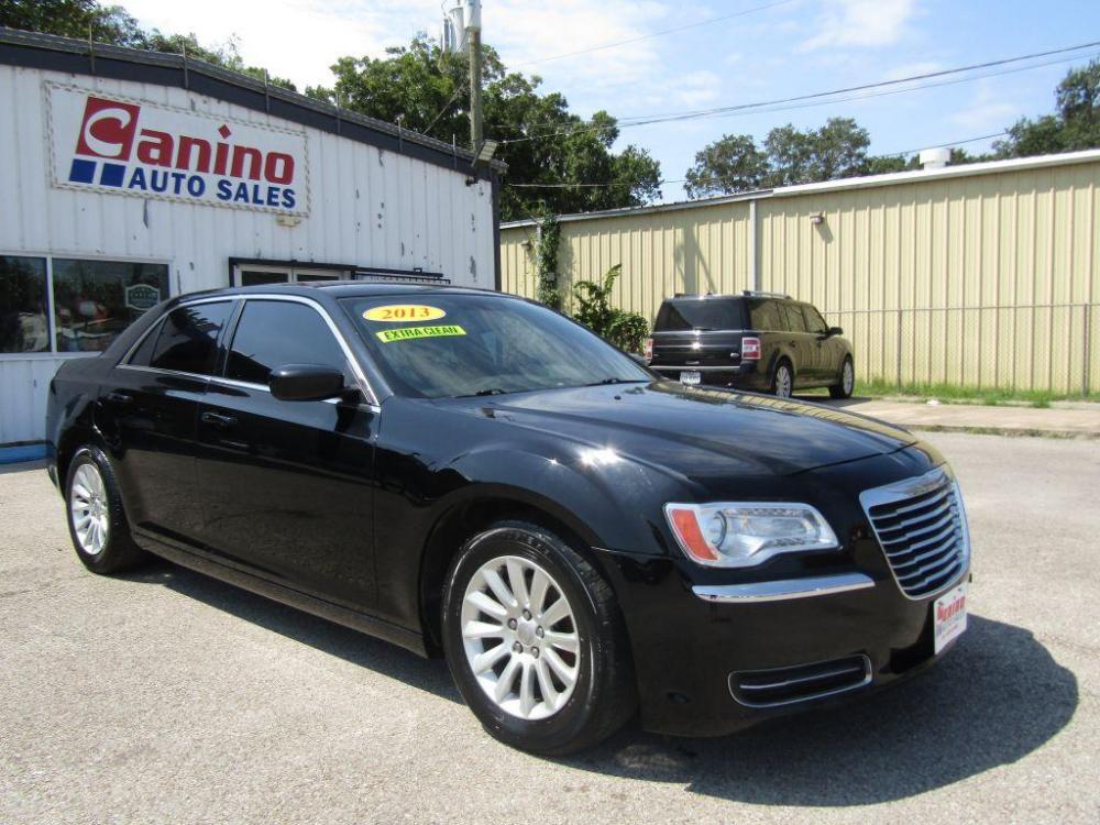 2013 BLACK CHRYSLER 300 (2C3CCAAG9DH) with an 3.6L engine, Automatic transmission, located at 830 E. Canino Rd., Houston, TX, 77037, (281) 405-0440, 38.358219, -81.729942 - Photo #7