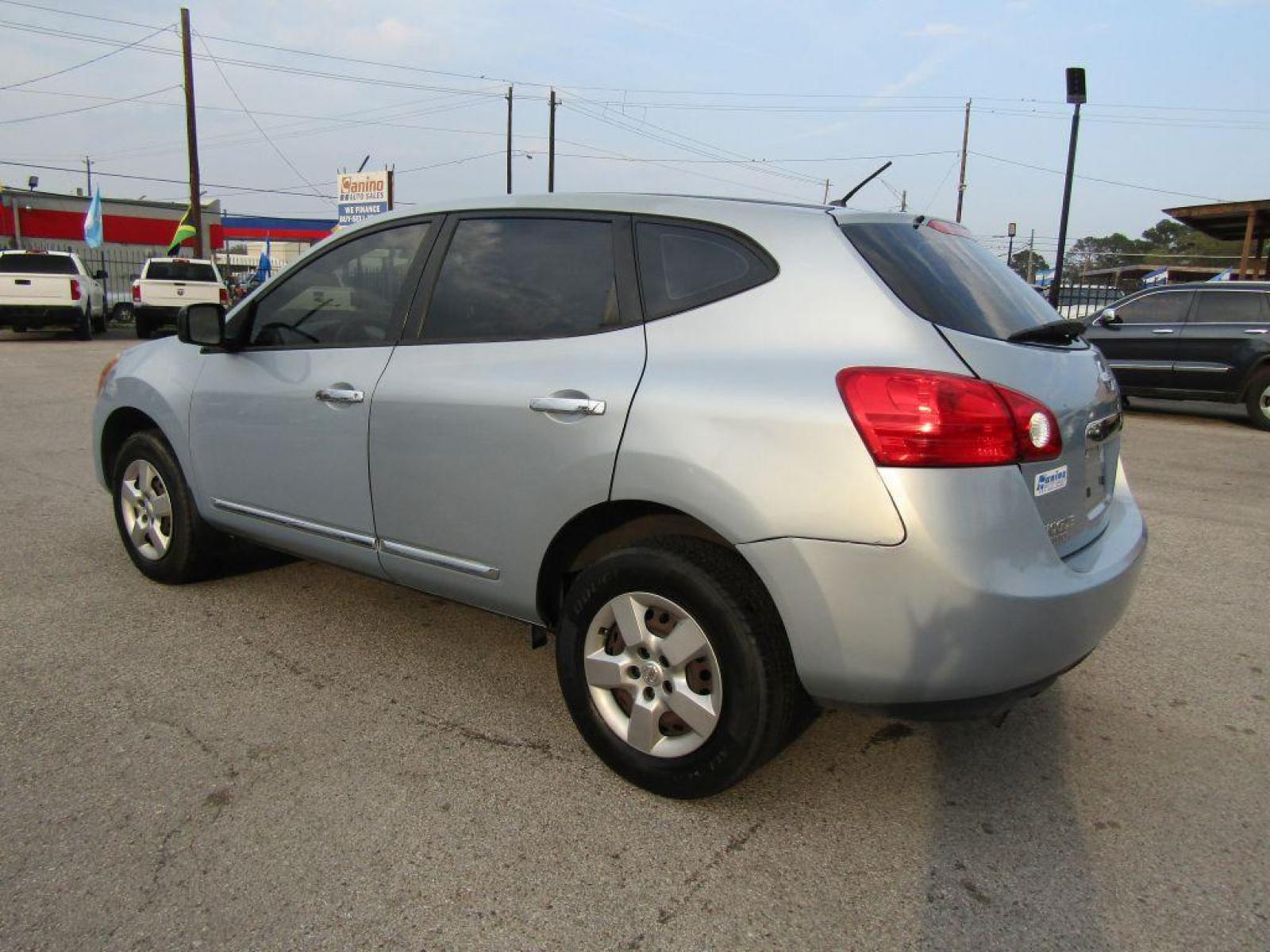 2014 BLUE NISSAN ROGUE SELECT S (JN8AS5MT1EW) with an 2.5L engine, Continuously Variable transmission, located at 830 E. Canino Rd., Houston, TX, 77037, (281) 405-0440, 38.358219, -81.729942 - Photo #4