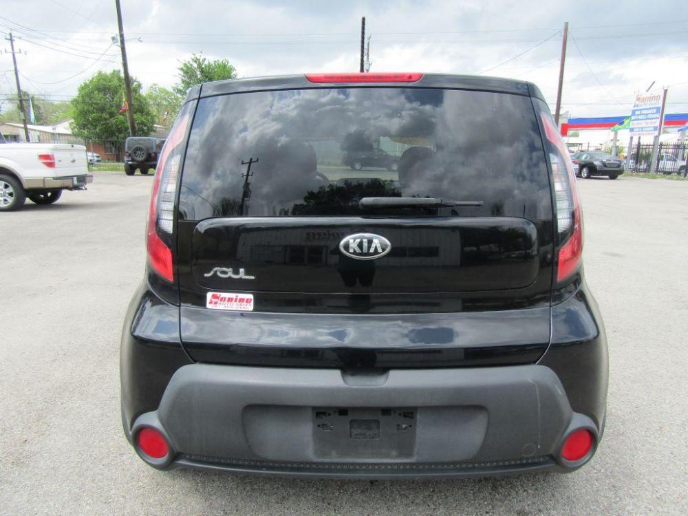 2015 BLACK KIA SOUL + (KNDJP3A58F7) with an 2.0L engine, Automatic transmission, located at 830 E. Canino Rd., Houston, TX, 77037, (281) 405-0440, 38.358219, -81.729942 - $1,500 DOWN + TT and L IN HOUSE FINANCING AVAILABLE FINANCIAMIENTO EN CASA DISPONIBLE CALL OR COME IN TODAY 281 405 0440 CANINO AUTO SALES, LLC - Photo #3