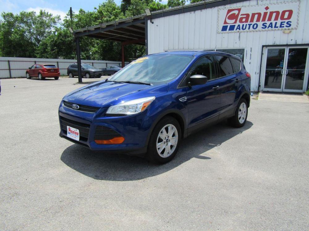 2015 BLUE FORD ESCAPE S (1FMCU0F71FU) with an 2.5L engine, Automatic transmission, located at 830 E. Canino Rd., Houston, TX, 77037, (281) 405-0440, 38.358219, -81.729942 - $1,500 DOWN + TT and L IN HOUSE FINANCING AVAILABLE FINANCIAMIENTO EN CASA DISPONIBLE CALL OR COME IN TODAY 281 405 0440 CANINO AUTO SALES, LLC - Photo #1