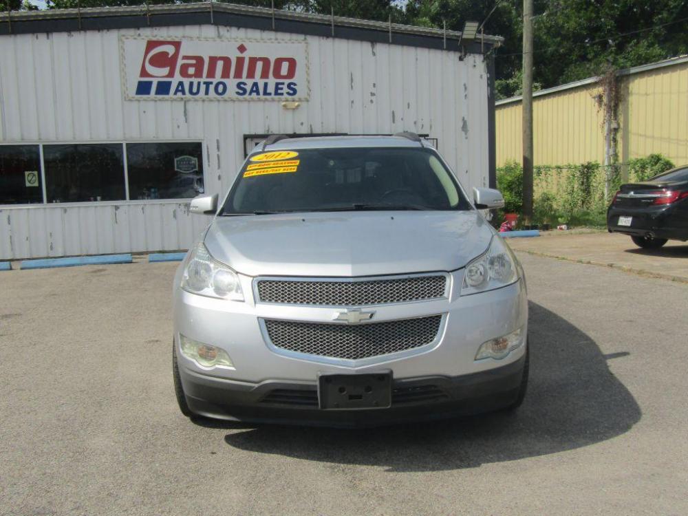 2012 SILVER CHEVROLET TRAVERSE LTZ (1GNKVLED0CJ) with an 3.6L engine, Automatic transmission, located at 830 E. Canino Rd., Houston, TX, 77037, (281) 405-0440, 38.358219, -81.729942 - $1600+ TT and L IN HOUSE FINANCING AVAILABLE FINANCIAMIENTO EN CASA DISPONIBLE CALL OR COME IN TODAY 281 405 0440 CANINO AUTO SALES, LLC - Photo #0
