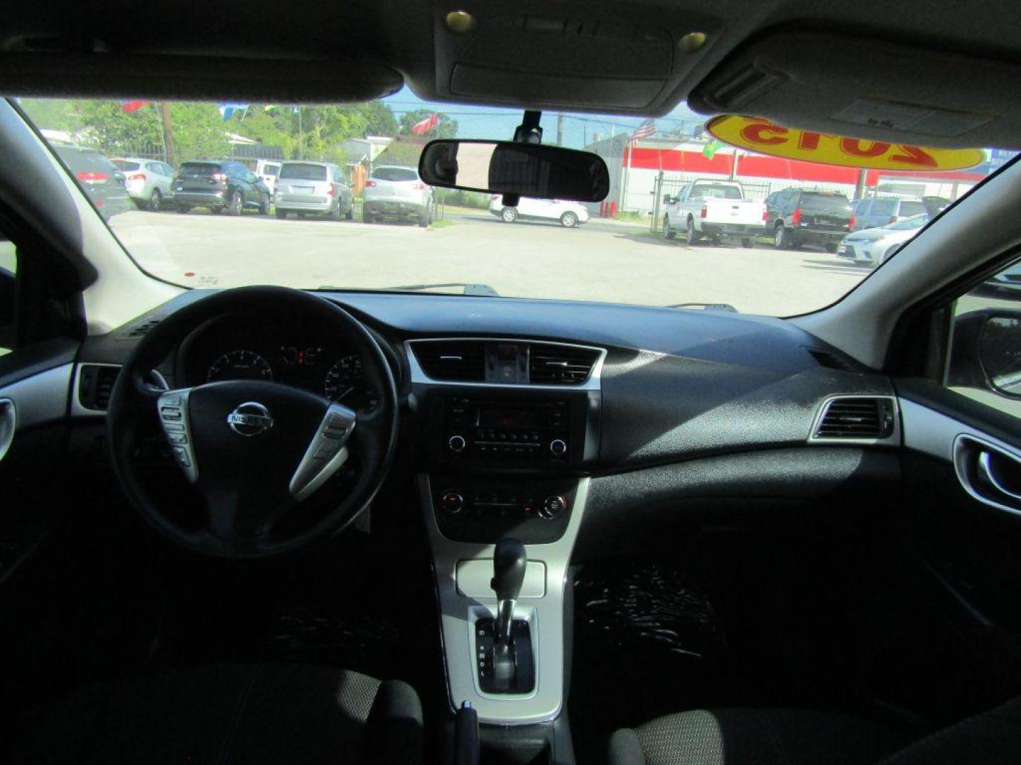 2015 GRAY NISSAN SENTRA S (3N1AB7AP5FY) with an 1.8L engine, Continuously Variable transmission, located at 830 E. Canino Rd., Houston, TX, 77037, (281) 405-0440, 38.358219, -81.729942 - Photo#8