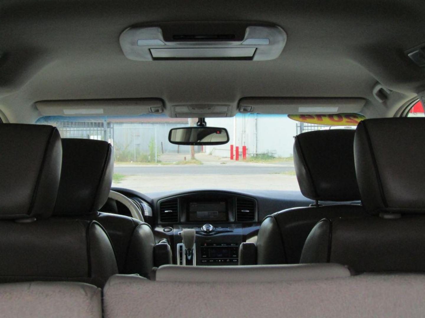 2014 WHITE NISSAN QUEST S (JN8AE2KP4E9) with an 3.5L engine, Continuously Variable transmission, located at 830 E. Canino Rd., Houston, TX, 77037, (281) 405-0440, 38.358219, -81.729942 - Photo#11