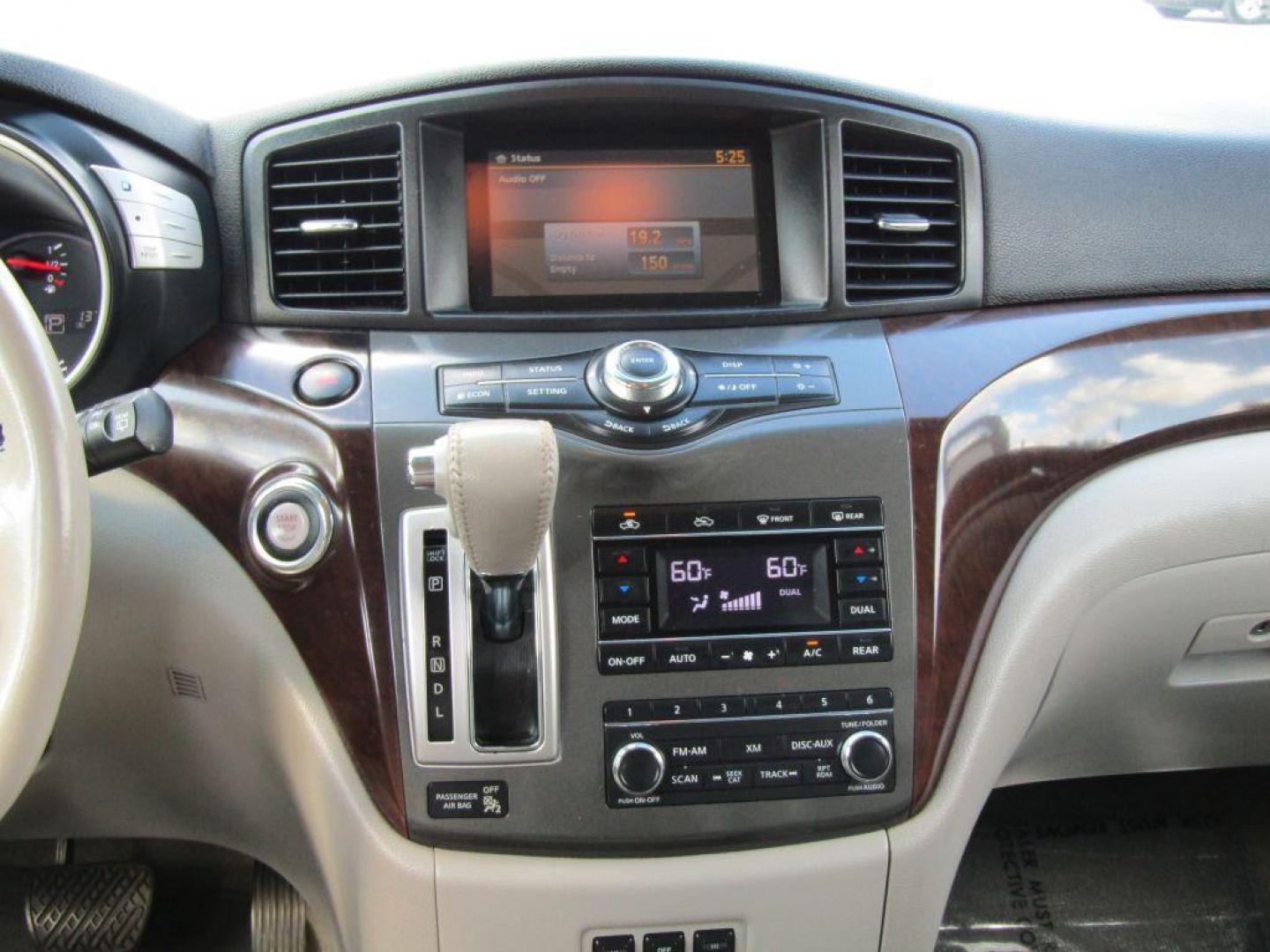 2014 WHITE NISSAN QUEST S (JN8AE2KP4E9) with an 3.5L engine, Continuously Variable transmission, located at 830 E. Canino Rd., Houston, TX, 77037, (281) 405-0440, 38.358219, -81.729942 - Photo#18