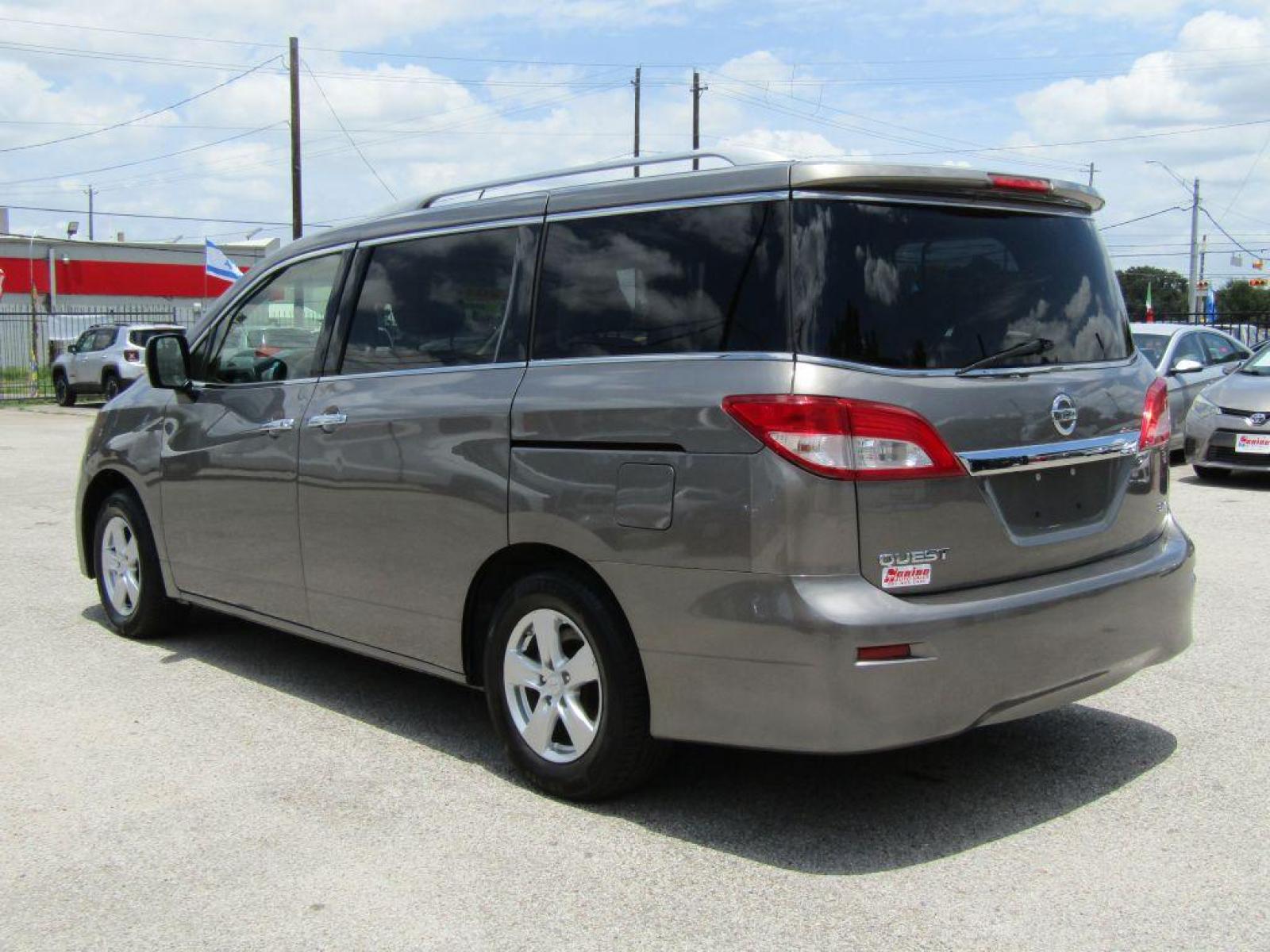 2016 GRAY NISSAN QUEST S (JN8AE2KP7G9) with an 3.5L engine, Continuously Variable transmission, located at 830 E. Canino Rd., Houston, TX, 77037, (281) 405-0440, 38.358219, -81.729942 - Photo #2
