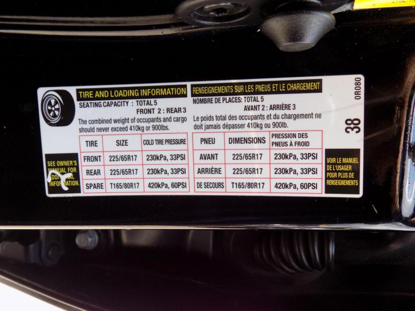 2017 BLACK TOYOTA RAV4 LE (2T3ZFREV5HW) with an 2.5L engine, Automatic transmission, located at 830 E. Canino Rd., Houston, TX, 77037, (281) 405-0440, 38.358219, -81.729942 - Photo#57