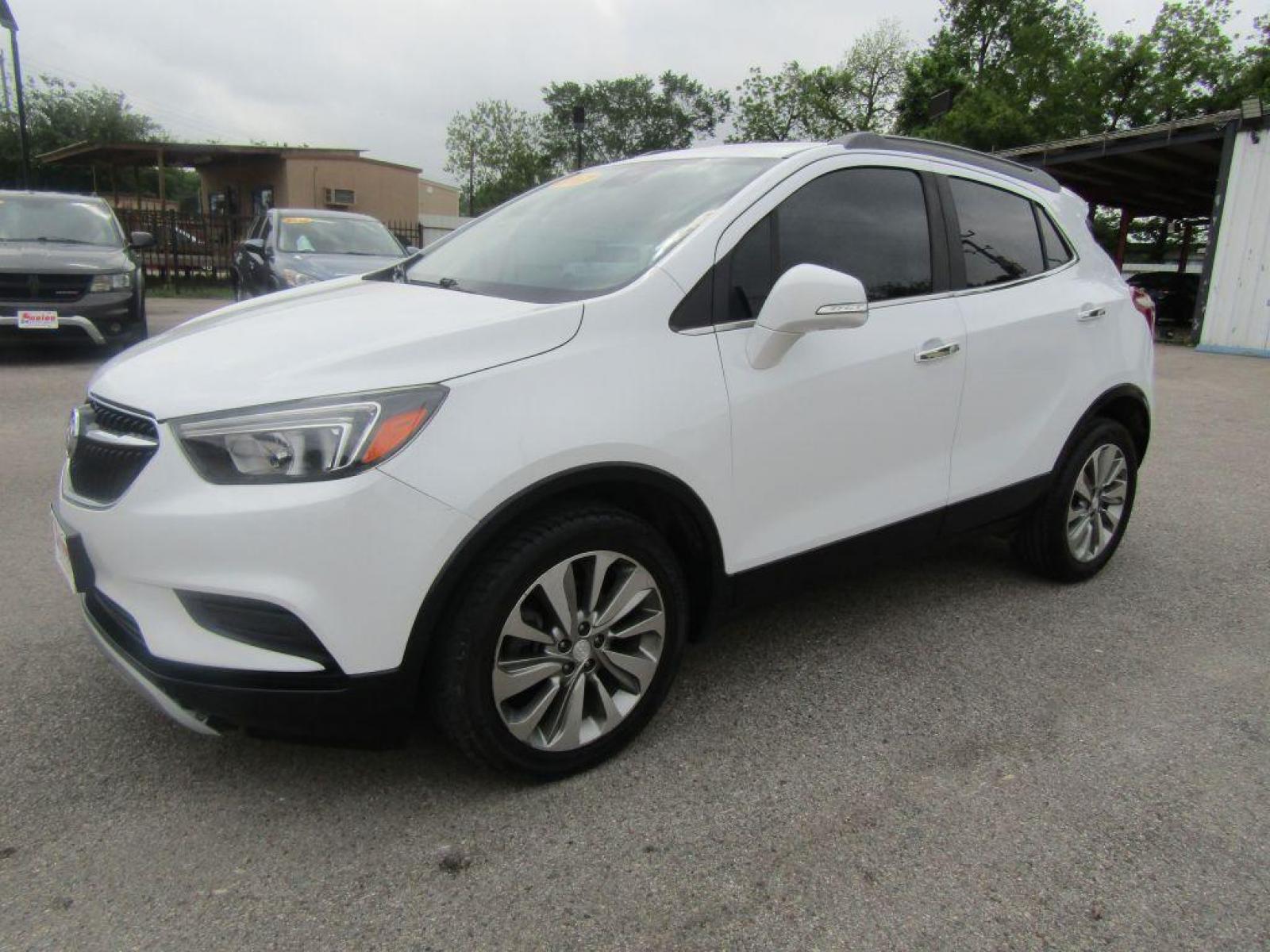 2017 WHITE BUICK ENCORE PREFERRED (KL4CJASB4HB) with an 1.4L engine, Automatic transmission, located at 830 E. Canino Rd., Houston, TX, 77037, (281) 405-0440, 38.358219, -81.729942 - Photo #13