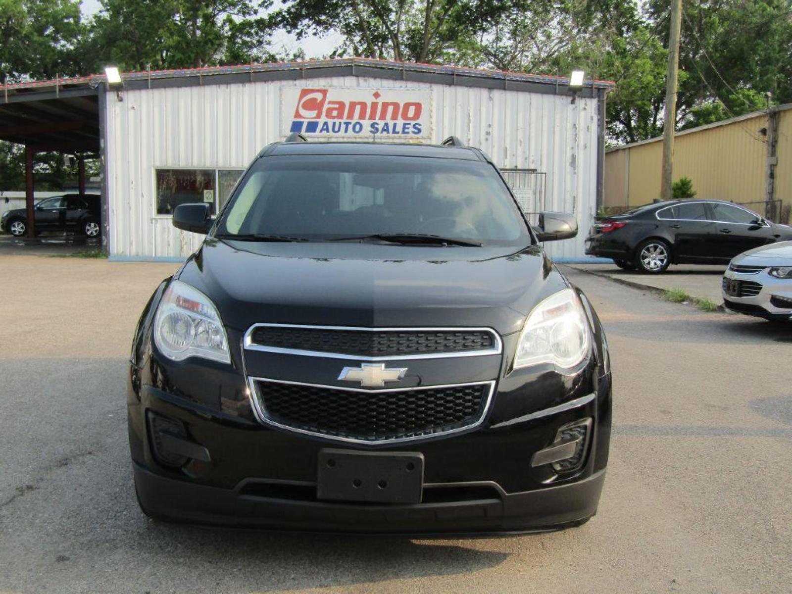 2014 BLACK CHEVROLET EQUINOX LT (2GNALBEK6E1) with an 2.4L engine, Automatic transmission, located at 830 E. Canino Rd., Houston, TX, 77037, (281) 405-0440, 38.358219, -81.729942 - Photo #0