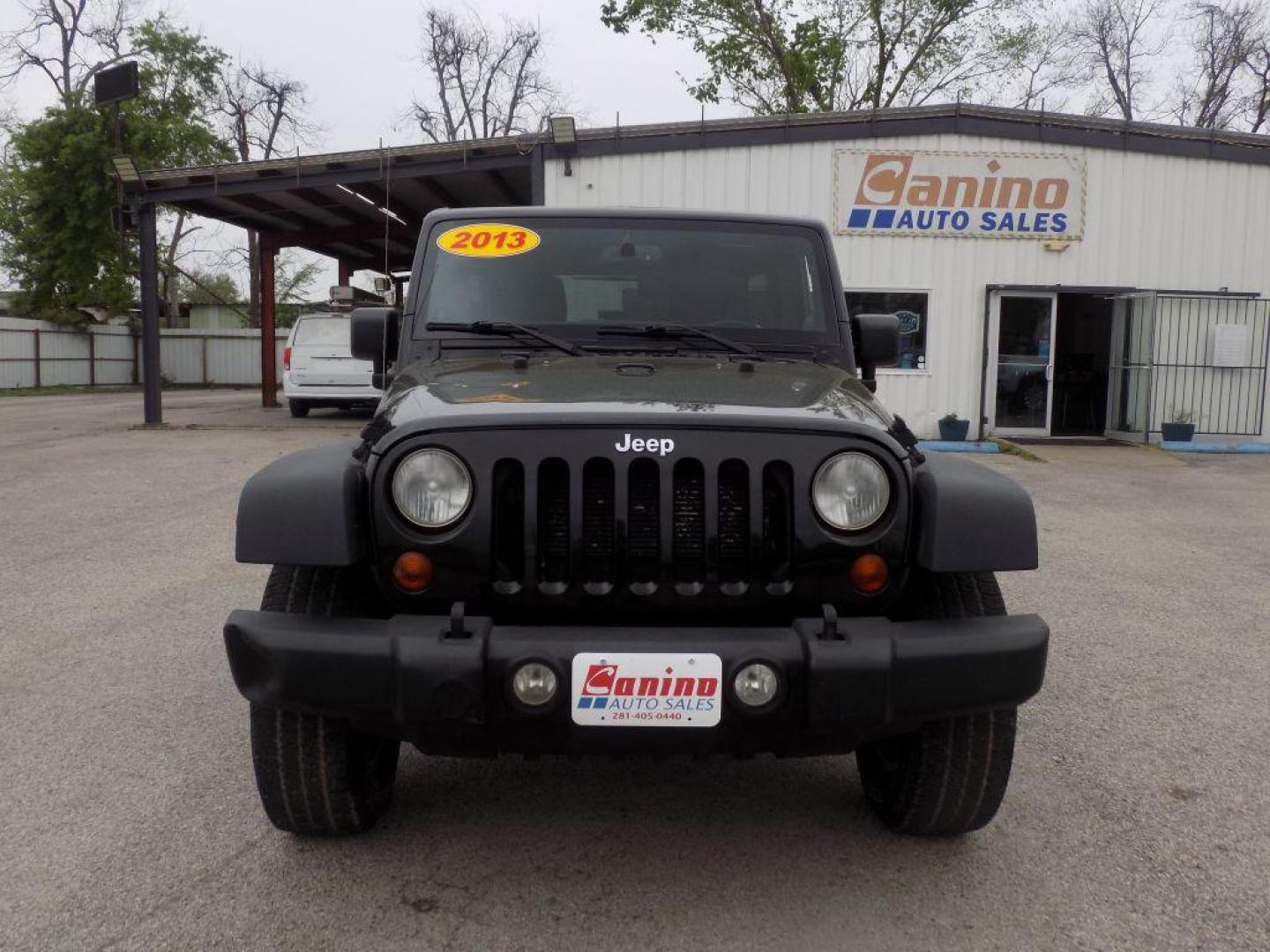 2013 BLACK JEEP WRANGLER UNLIMI SPORT (1C4BJWDG3DL) with an 3.6L engine, Automatic transmission, located at 830 E. Canino Rd., Houston, TX, 77037, (281) 405-0440, 38.358219, -81.729942 - Photo#12