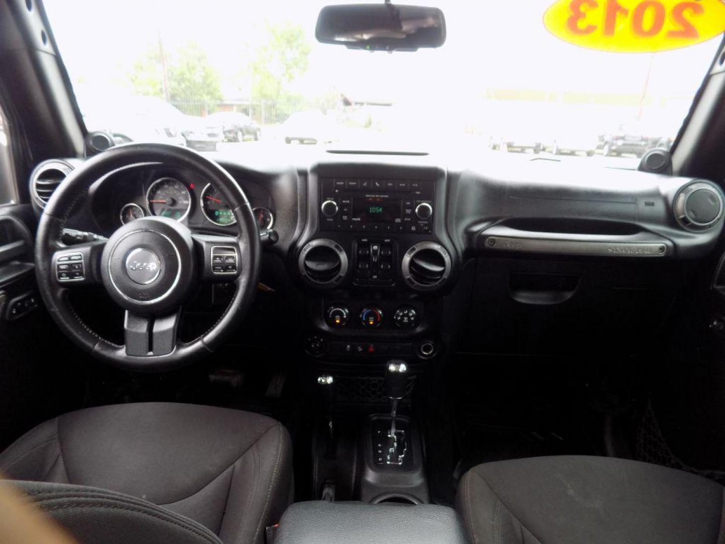 2013 BLACK JEEP WRANGLER UNLIMI SPORT (1C4BJWDG3DL) with an 3.6L engine, Automatic transmission, located at 830 E. Canino Rd., Houston, TX, 77037, (281) 405-0440, 38.358219, -81.729942 - Photo#13