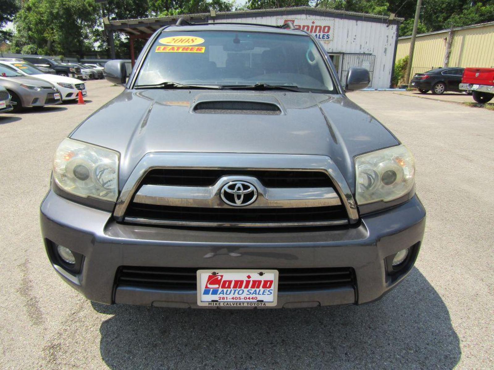 2008 GRAY TOYOTA 4RUNNER SR5 (JTEZU14R28K) with an 4.0L engine, Automatic transmission, located at 830 E. Canino Rd., Houston, TX, 77037, (281) 405-0440, 38.358219, -81.729942 - Photo #0