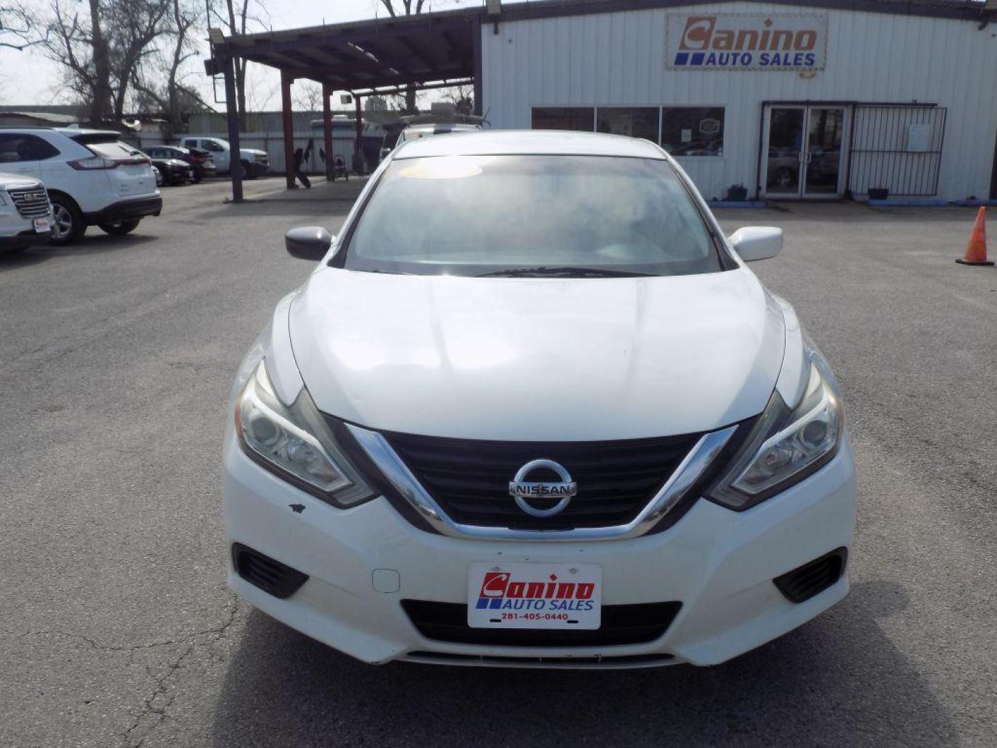 2017 WHITE NISSAN ALTIMA 2.5 (1N4AL3AP3HC) with an 2.5L engine, Continuously Variable transmission, located at 830 E. Canino Rd., Houston, TX, 77037, (281) 405-0440, 38.358219, -81.729942 - Photo#0