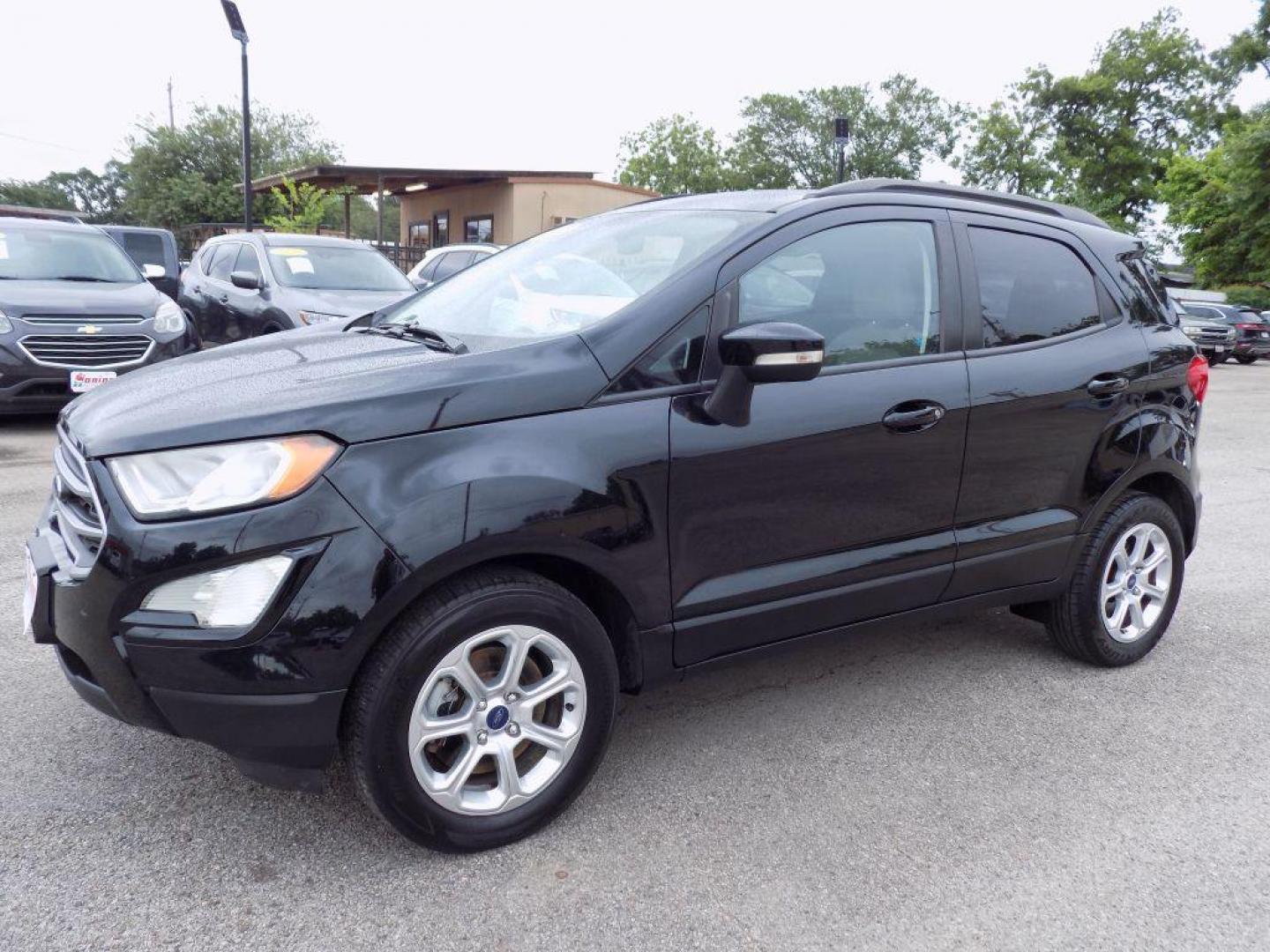 2018 BLACK FORD ECOSPORT SE (MAJ3P1TE3JC) with an 1.0L engine, Automatic transmission, located at 830 E. Canino Rd., Houston, TX, 77037, (281) 405-0440, 38.358219, -81.729942 - Photo#1