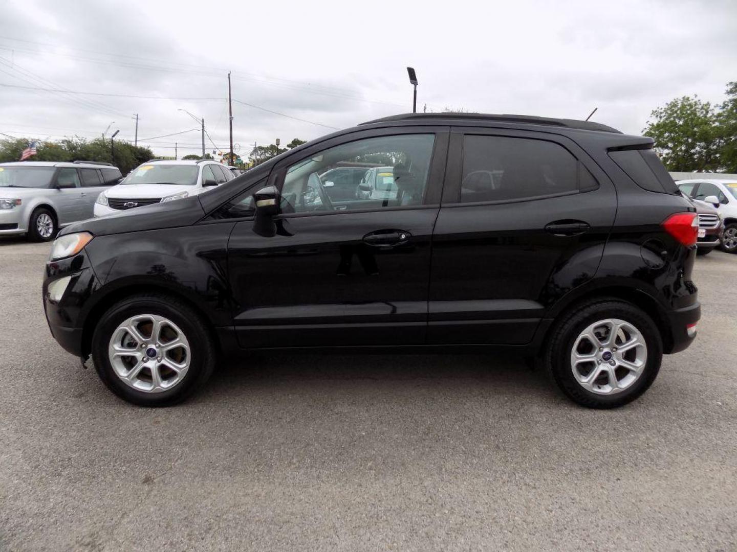 2018 BLACK FORD ECOSPORT SE (MAJ3P1TE3JC) with an 1.0L engine, Automatic transmission, located at 830 E. Canino Rd., Houston, TX, 77037, (281) 405-0440, 38.358219, -81.729942 - Photo#2