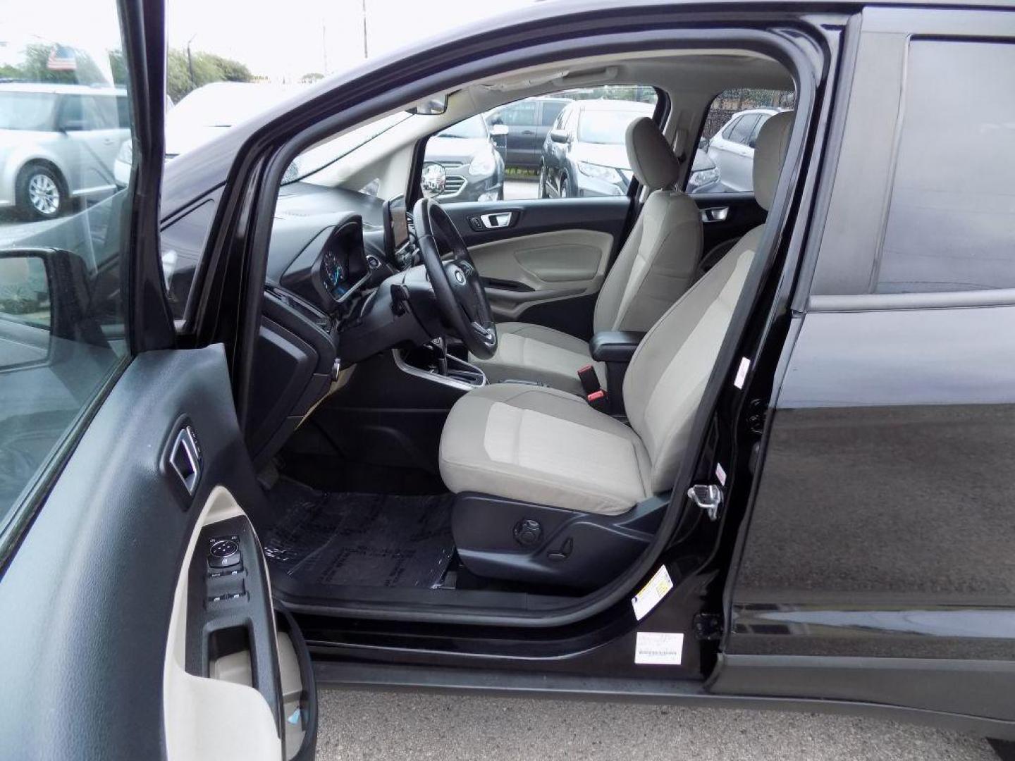 2018 BLACK FORD ECOSPORT SE (MAJ3P1TE3JC) with an 1.0L engine, Automatic transmission, located at 830 E. Canino Rd., Houston, TX, 77037, (281) 405-0440, 38.358219, -81.729942 - Photo#7