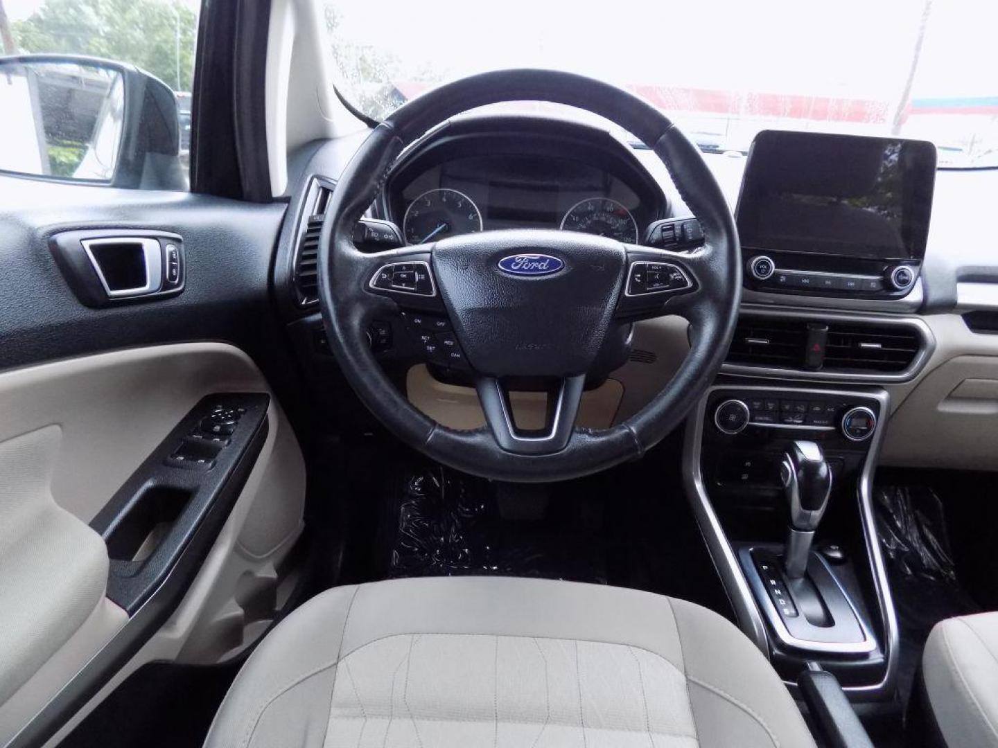 2018 BLACK FORD ECOSPORT SE (MAJ3P1TE3JC) with an 1.0L engine, Automatic transmission, located at 830 E. Canino Rd., Houston, TX, 77037, (281) 405-0440, 38.358219, -81.729942 - Photo#11