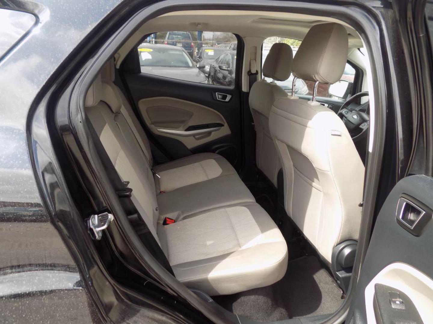 2018 BLACK FORD ECOSPORT SE (MAJ3P1TE3JC) with an 1.0L engine, Automatic transmission, located at 830 E. Canino Rd., Houston, TX, 77037, (281) 405-0440, 38.358219, -81.729942 - Photo#11