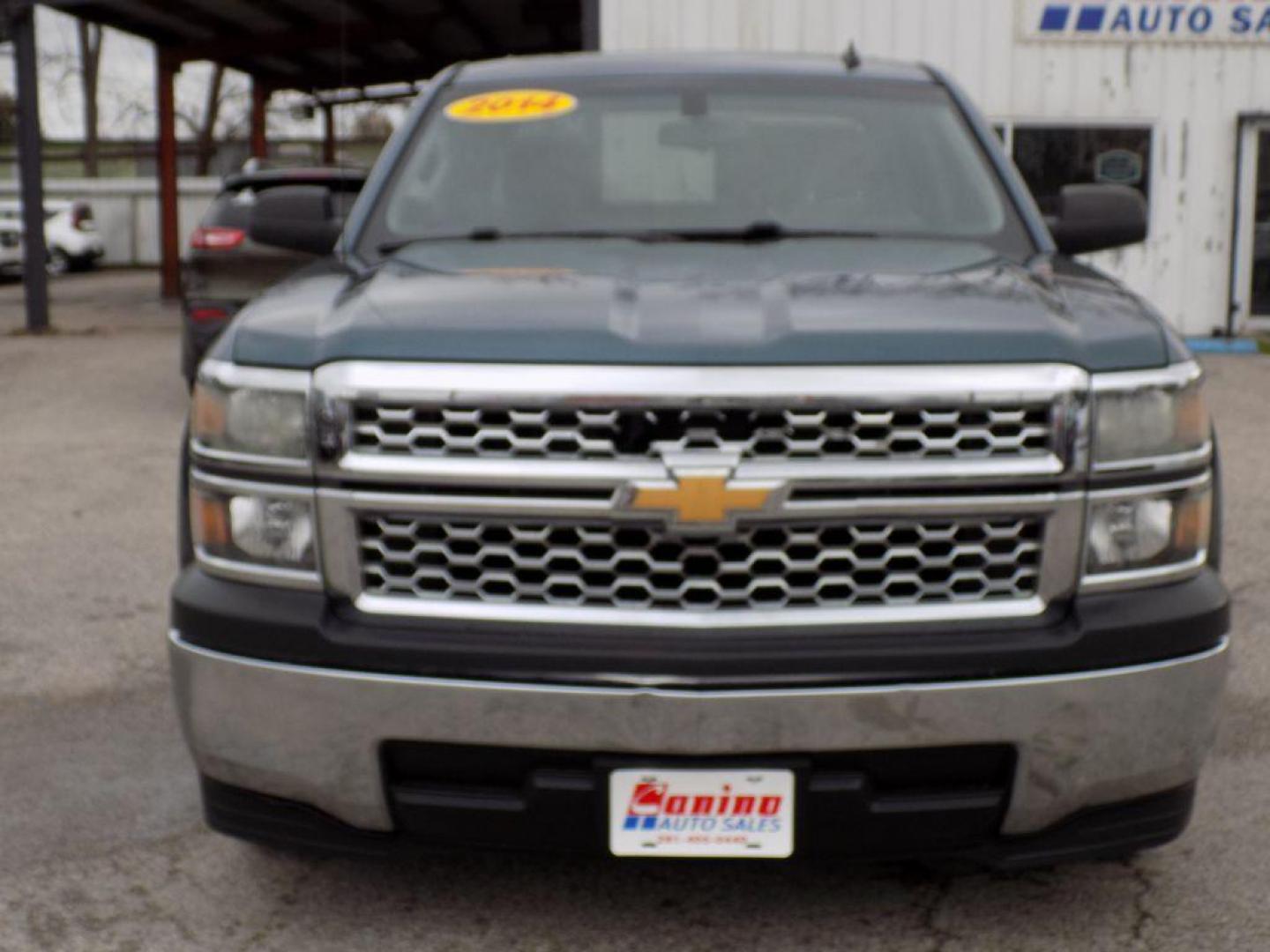 2014 BLUE CHEVROLET SILVERADO 1500 W/T (3GCPCPEH2EG) with an 4.3L engine, Automatic transmission, located at 830 E. Canino Rd., Houston, TX, 77037, (281) 405-0440, 38.358219, -81.729942 - Photo#0