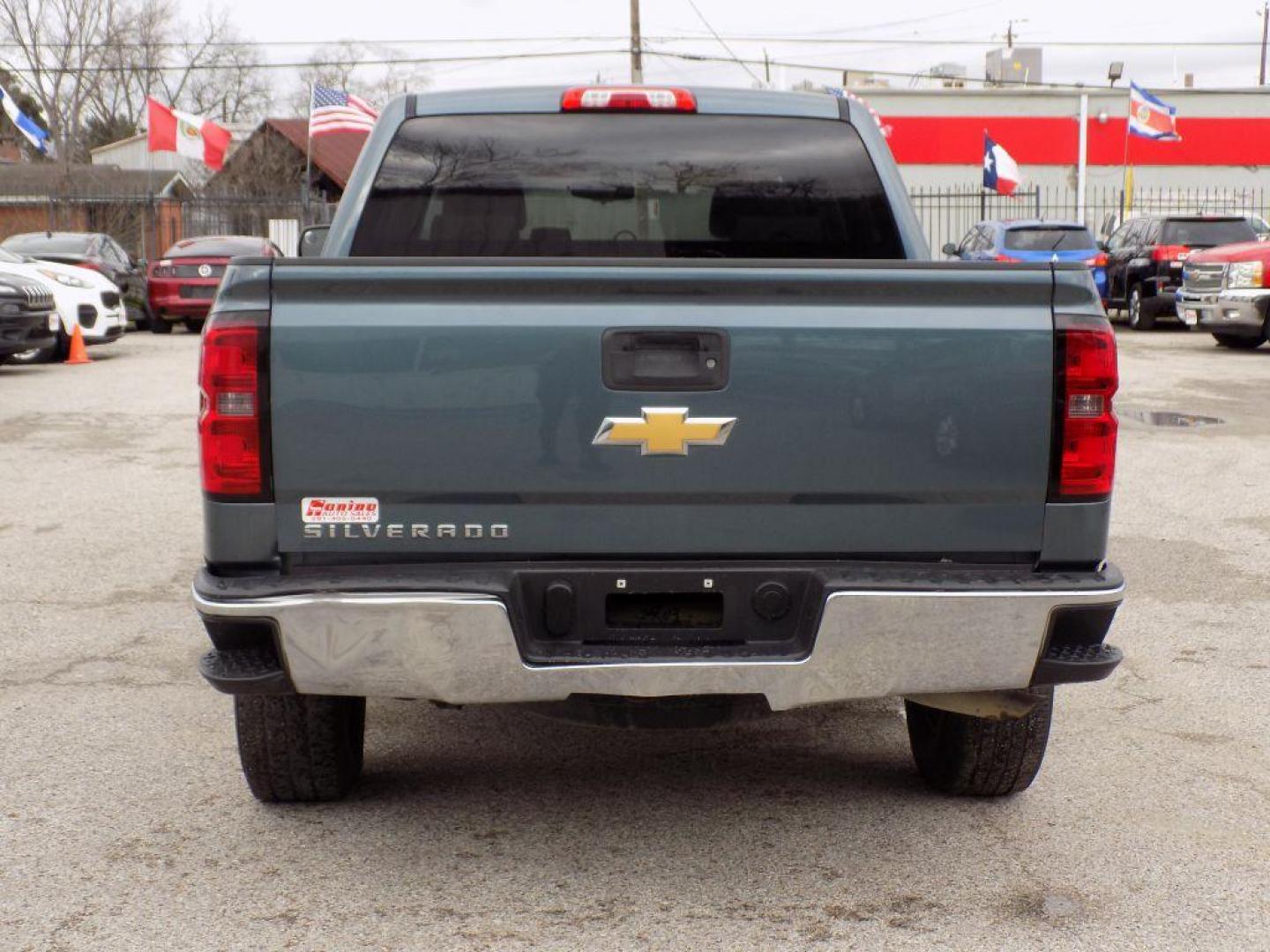 2014 BLUE CHEVROLET SILVERADO 1500 W/T (3GCPCPEH2EG) with an 4.3L engine, Automatic transmission, located at 830 E. Canino Rd., Houston, TX, 77037, (281) 405-0440, 38.358219, -81.729942 - Photo#6