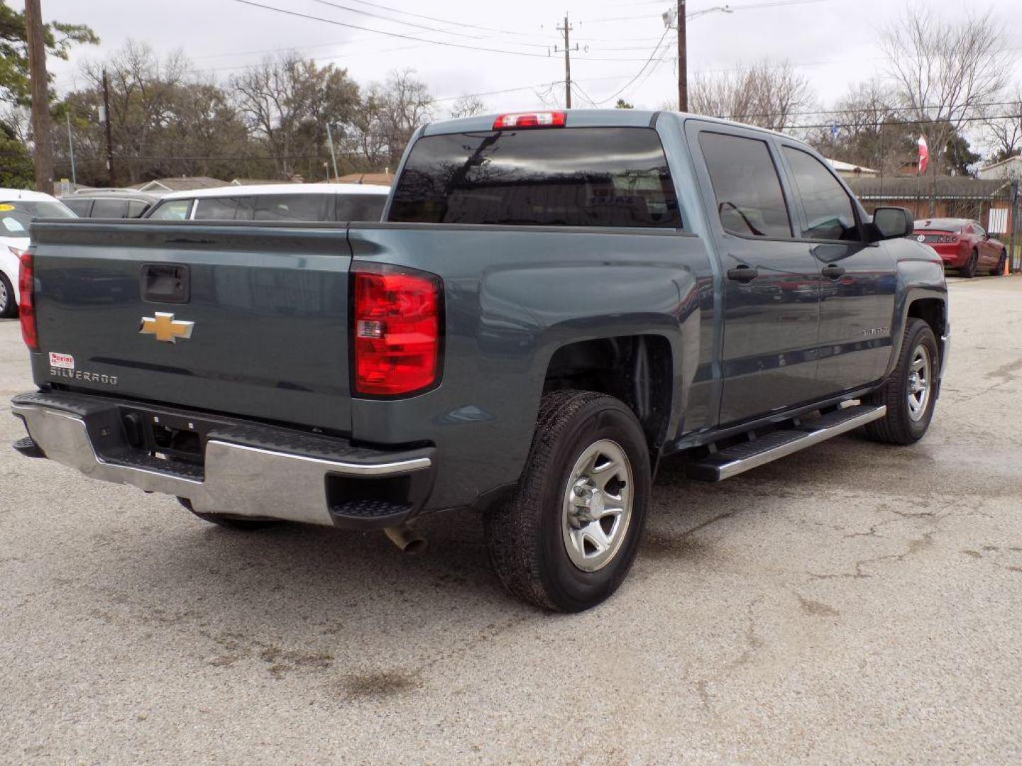 2014 BLUE CHEVROLET SILVERADO 1500 W/T (3GCPCPEH2EG) with an 4.3L engine, Automatic transmission, located at 830 E. Canino Rd., Houston, TX, 77037, (281) 405-0440, 38.358219, -81.729942 - Photo#7