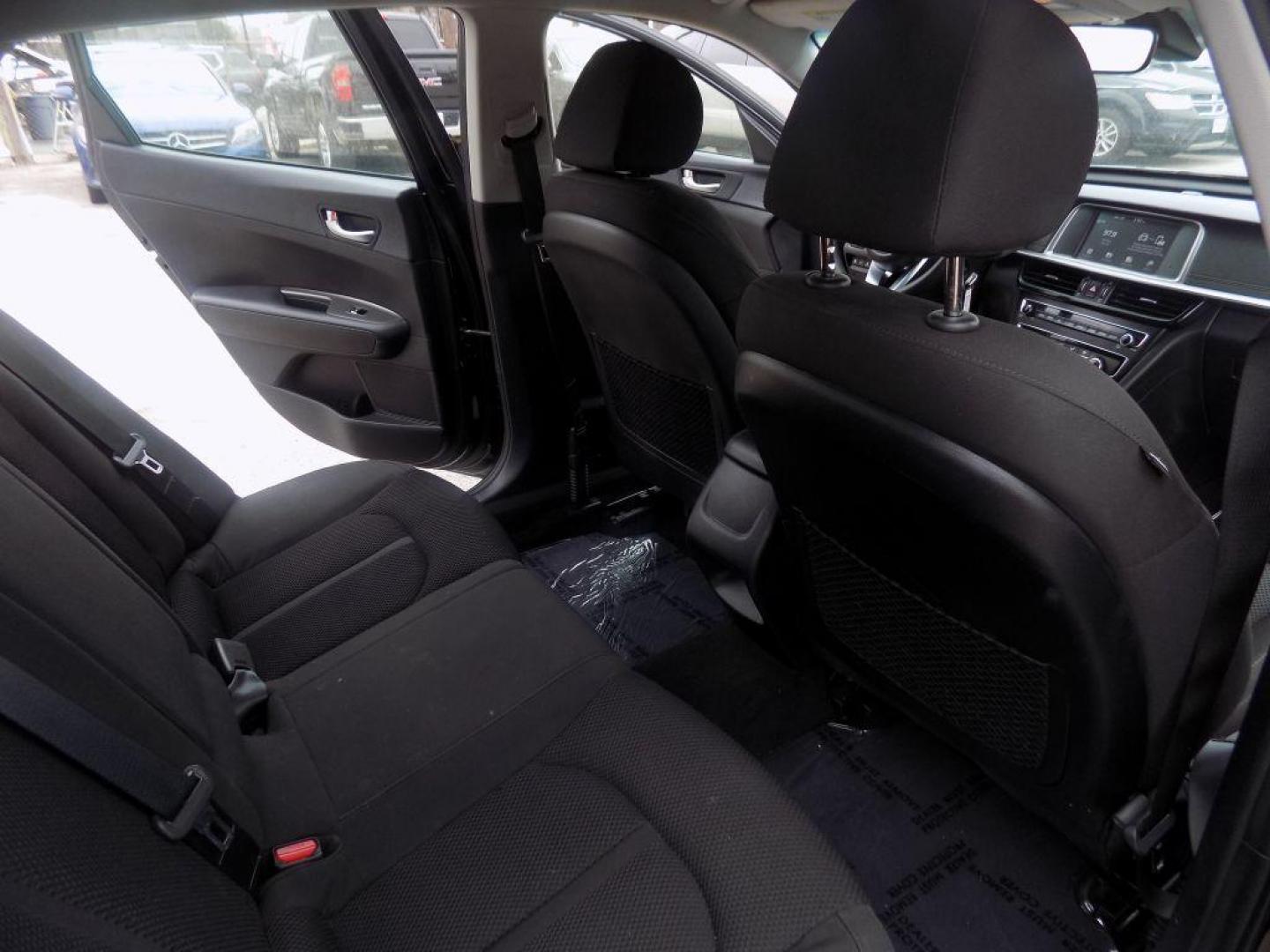 2019 BLACK KIA OPTIMA LX (5XXGT4L38KG) with an 2.4L engine, Automatic transmission, located at 830 E. Canino Rd., Houston, TX, 77037, (281) 405-0440, 38.358219, -81.729942 - Photo#15