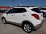 2015 WHITE BUICK ENCORE (KL4CJCSBXFB) with an 1.4L engine, Automatic transmission, located at 830 E. Canino Rd., Houston, TX, 77037, (281) 405-0440, 38.358219, -81.729942 - Photo#3