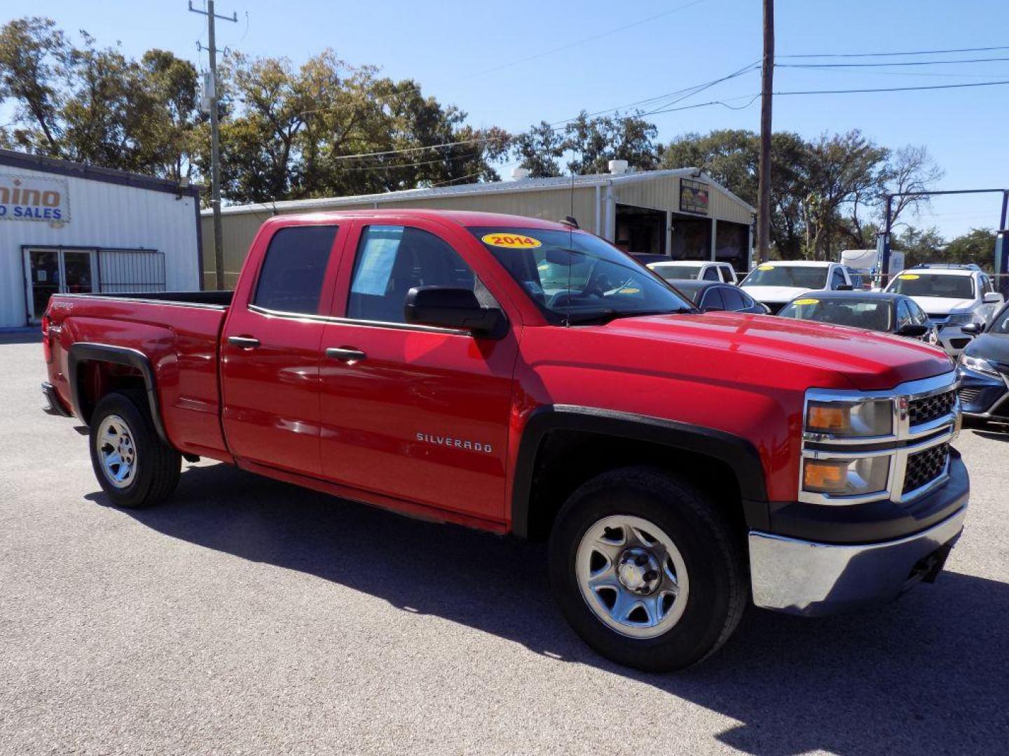 2014 RED CHEVROLET SILVERADO 1500 (1GCVKPEH0EZ) with an 4.3L engine, Automatic transmission, located at 830 E. Canino Rd., Houston, TX, 77037, (281) 405-0440, 38.358219, -81.729942 - CASH SPECIAL - Photo#7