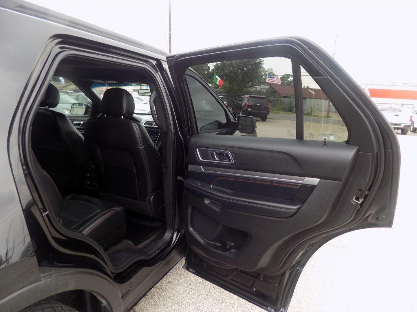 2016 BLACK FORD EXPLORER SPORT (1FM5K8GT6GG) with an 3.5L engine, Automatic transmission, located at 830 E. Canino Rd., Houston, TX, 77037, (281) 405-0440, 38.358219, -81.729942 - Photo#10