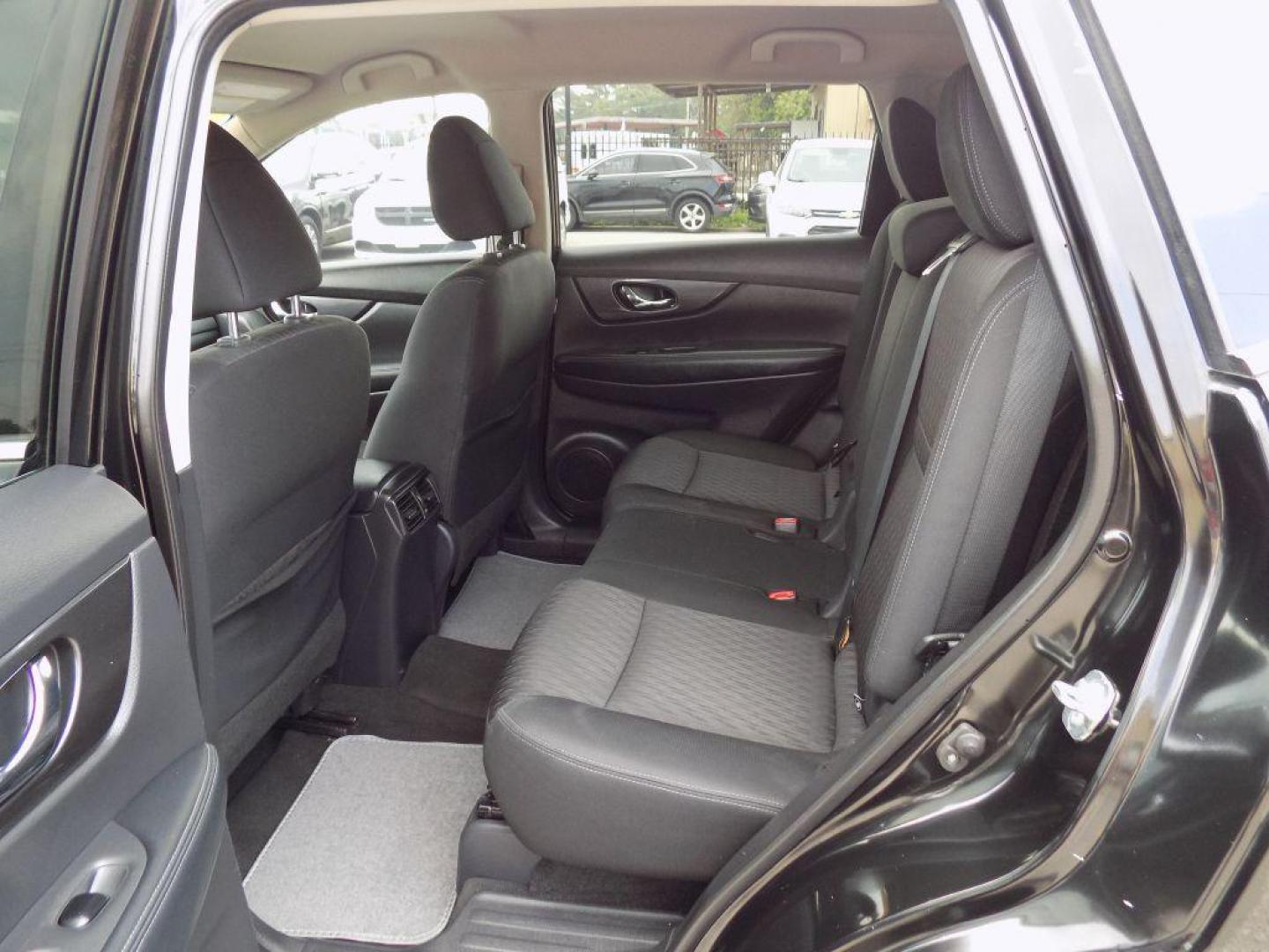 2018 BLACK NISSAN ROGUE S (KNMAT2MT3JP) with an 2.5L engine, Continuously Variable transmission, located at 830 E. Canino Rd., Houston, TX, 77037, (281) 405-0440, 38.358219, -81.729942 - Photo#13