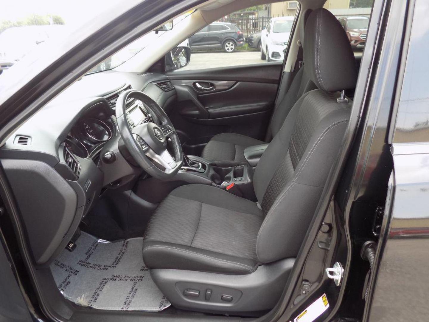 2018 BLACK NISSAN ROGUE S (KNMAT2MT3JP) with an 2.5L engine, Continuously Variable transmission, located at 830 E. Canino Rd., Houston, TX, 77037, (281) 405-0440, 38.358219, -81.729942 - Photo#17
