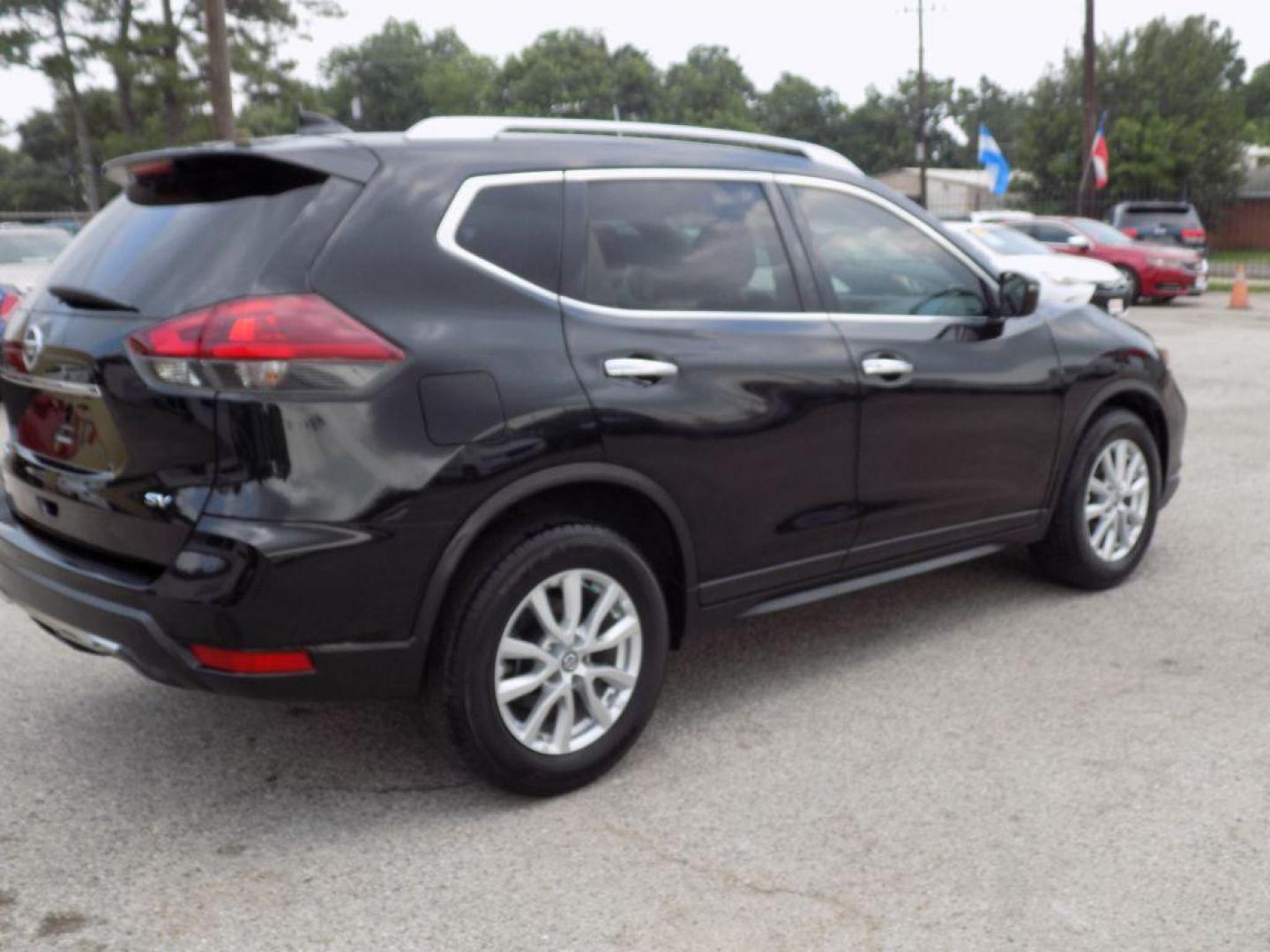 2018 BLACK NISSAN ROGUE S (KNMAT2MT3JP) with an 2.5L engine, Continuously Variable transmission, located at 830 E. Canino Rd., Houston, TX, 77037, (281) 405-0440, 38.358219, -81.729942 - Photo#7
