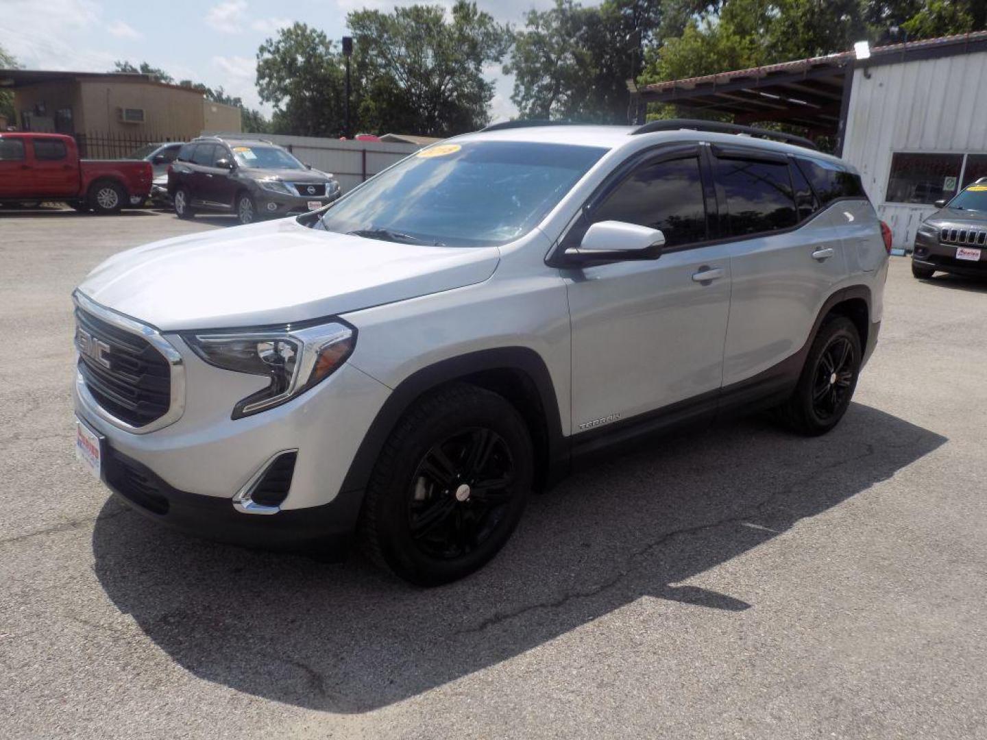 2018 SILVER GMC TERRAIN SLE (3GKALMEV6JL) with an 1.5L engine, Automatic transmission, located at 830 E. Canino Rd., Houston, TX, 77037, (281) 405-0440, 38.358219, -81.729942 - Mihigan title received 05/22/24 from manheim - Photo#3