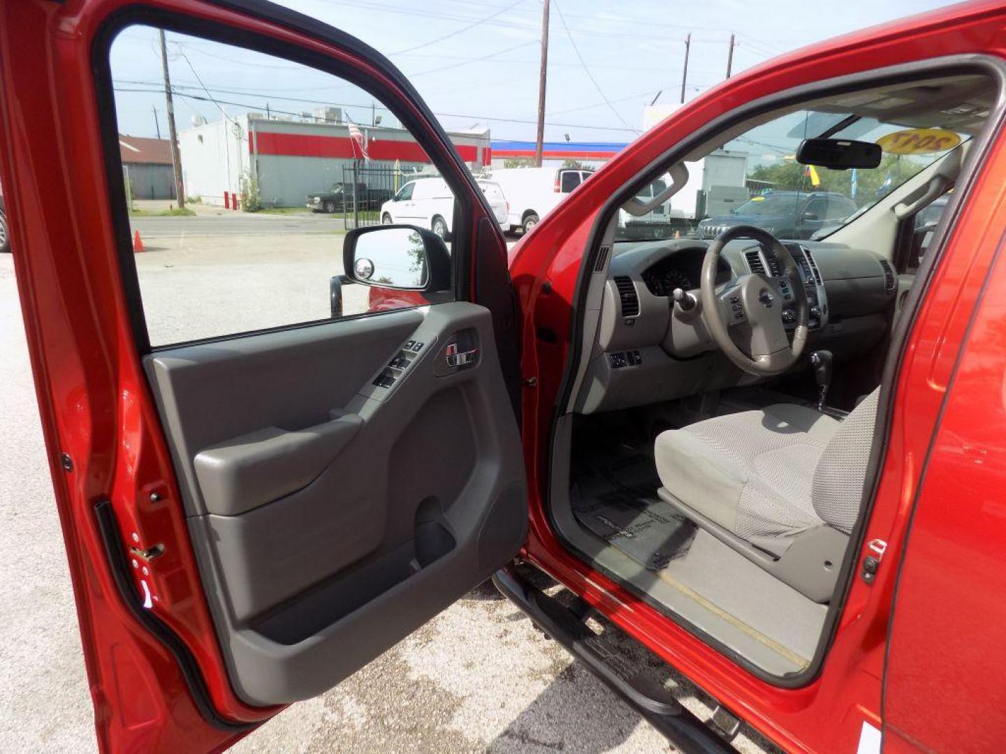 2017 RED NISSAN FRONTIER S (1N6DD0ER9HN) with an 4.0L engine, Automatic transmission, located at 830 E. Canino Rd., Houston, TX, 77037, (281) 405-0440, 38.358219, -81.729942 - Photo#12