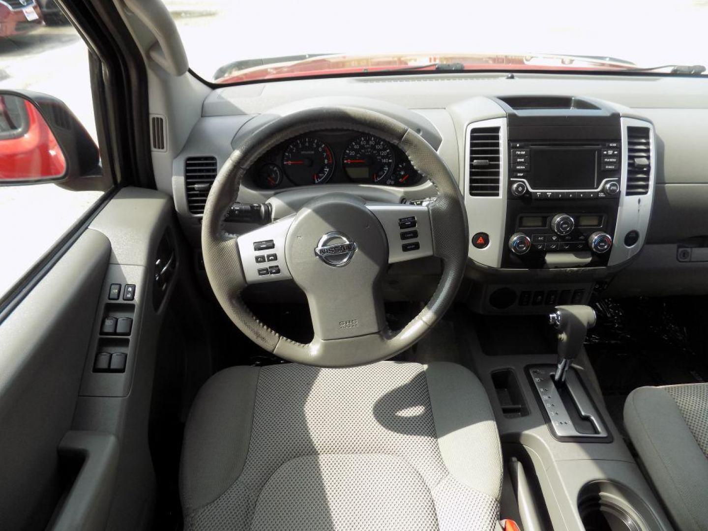 2017 RED NISSAN FRONTIER S (1N6DD0ER9HN) with an 4.0L engine, Automatic transmission, located at 830 E. Canino Rd., Houston, TX, 77037, (281) 405-0440, 38.358219, -81.729942 - Photo#17