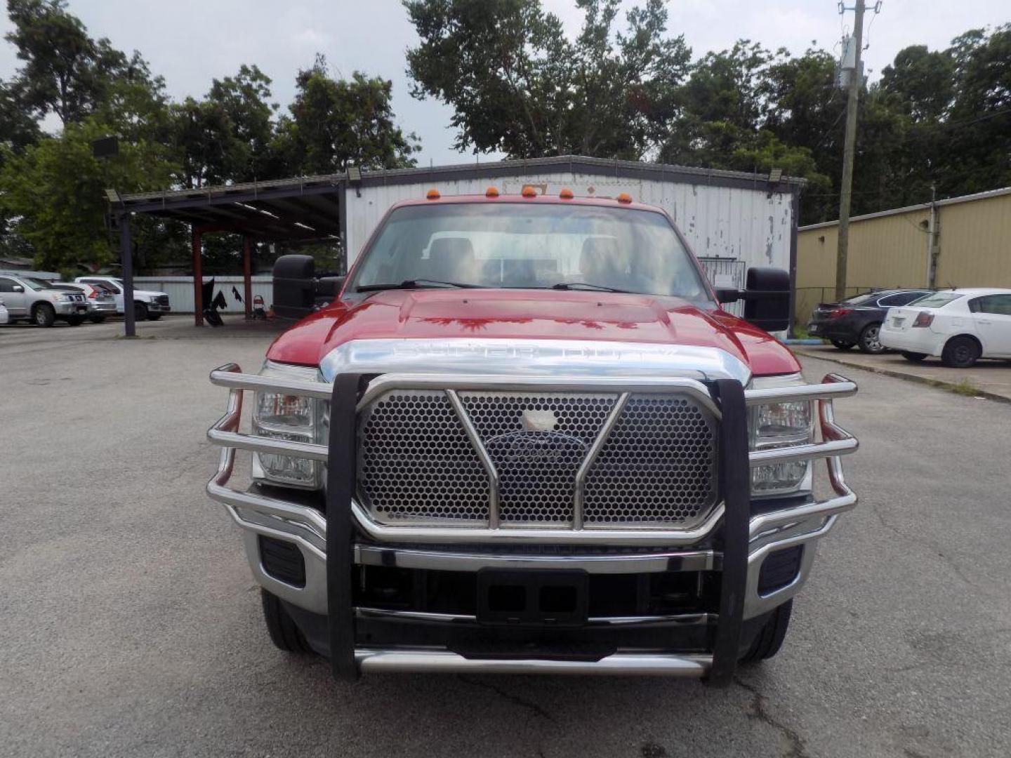 2015 RED FORD F250 SUPER DUTY XL (1FT7X2B64FE) with an 6.2L engine, Automatic transmission, located at 830 E. Canino Rd., Houston, TX, 77037, (281) 405-0440, 38.358219, -81.729942 - Photo#0