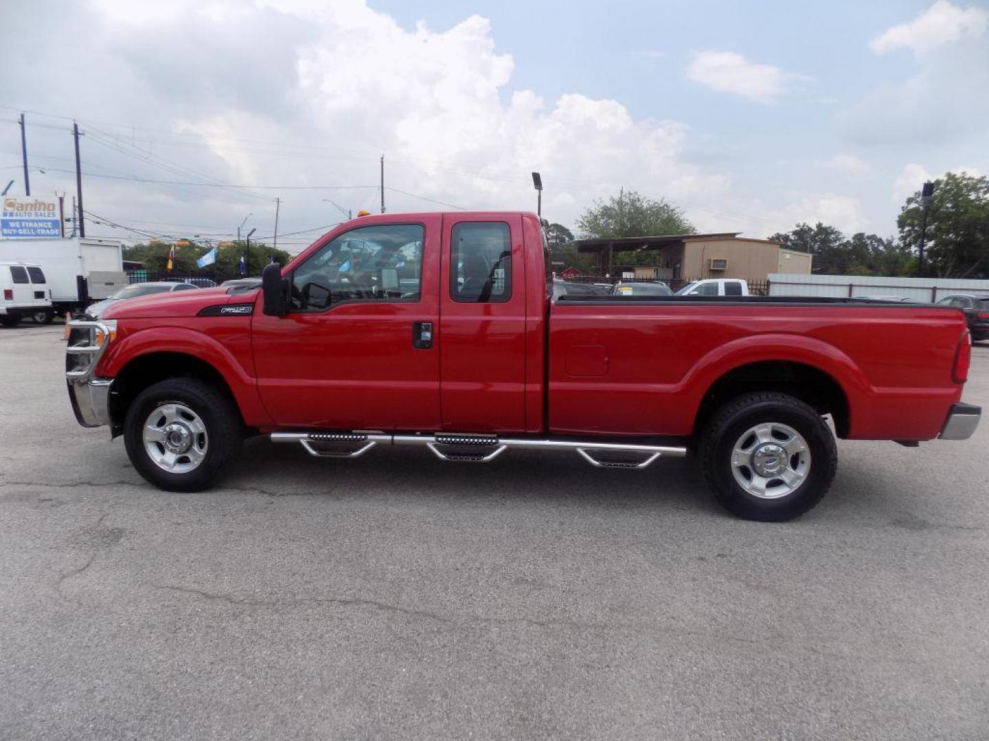 2015 RED FORD F250 SUPER DUTY XL (1FT7X2B64FE) with an 6.2L engine, Automatic transmission, located at 830 E. Canino Rd., Houston, TX, 77037, (281) 405-0440, 38.358219, -81.729942 - Photo#3