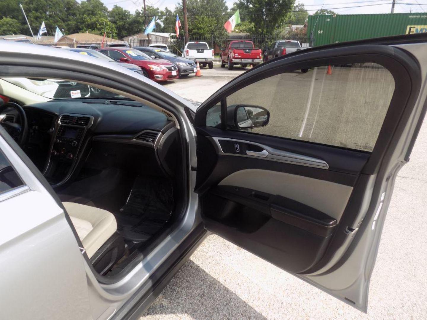 2020 SILVER FORD FUSION S (3FA6P0G78LR) with an 2.5L engine, Automatic transmission, located at 830 E. Canino Rd., Houston, TX, 77037, (281) 405-0440, 38.358219, -81.729942 - GPSSOA#866238067785476 - Photo#8