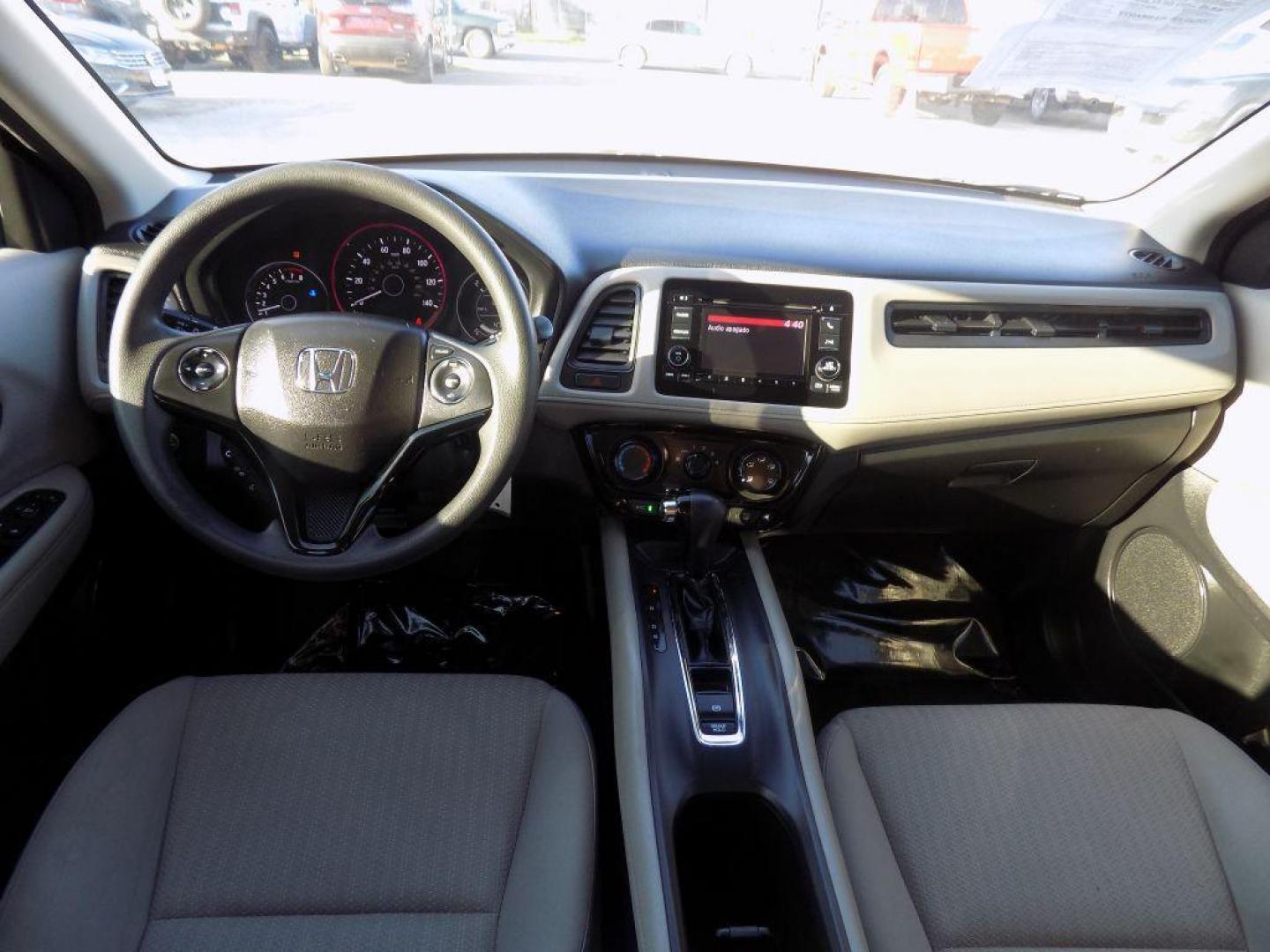 2018 SILVER HONDA HR-V LX (3CZRU5H3XJG) with an 1.8L engine, Continuously Variable transmission, located at 830 E. Canino Rd., Houston, TX, 77037, (281) 405-0440, 38.358219, -81.729942 - Photo#14