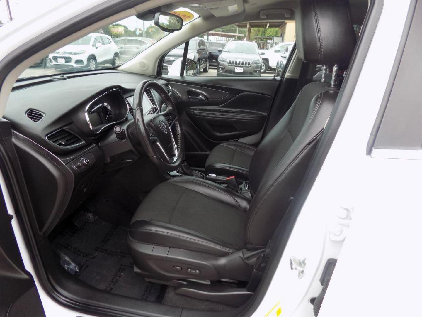 2018 WHITE BUICK ENCORE PREFERRED (KL4CJASB3JB) with an 1.4L engine, Automatic transmission, located at 830 E. Canino Rd., Houston, TX, 77037, (281) 405-0440, 38.358219, -81.729942 - Photo#16