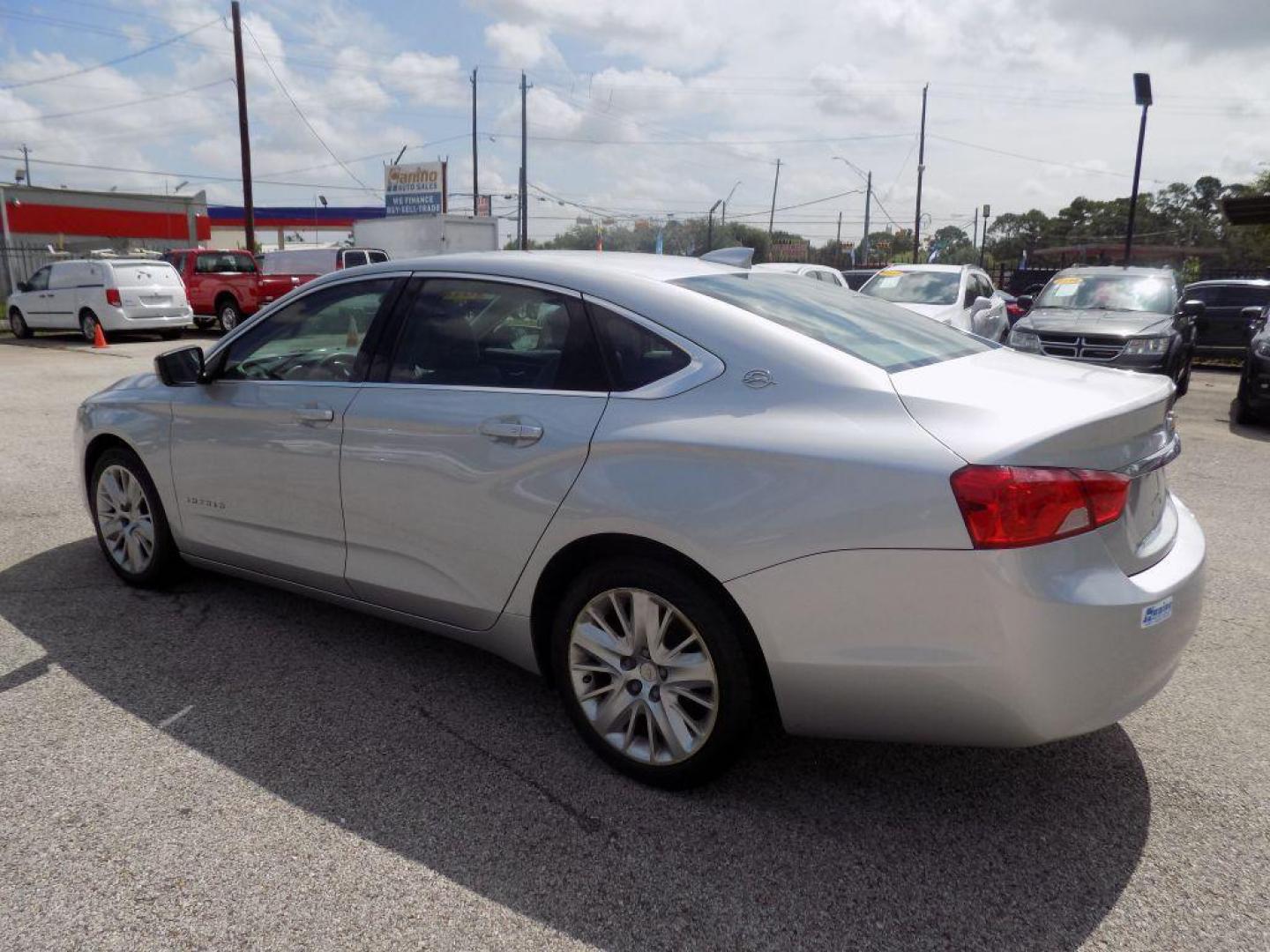 2018 SILVER CHEVROLET IMPALA LS (2G11X5SA4J9) with an 2.5L engine, Automatic transmission, located at 830 E. Canino Rd., Houston, TX, 77037, (281) 405-0440, 38.358219, -81.729942 - Photo#4