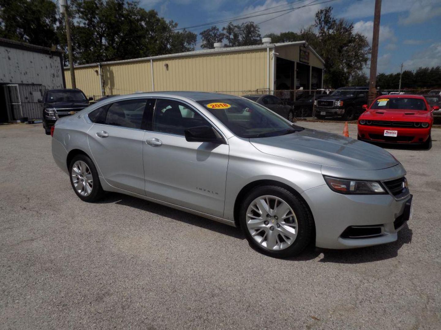 2018 SILVER CHEVROLET IMPALA LS (2G11X5SA4J9) with an 2.5L engine, Automatic transmission, located at 830 E. Canino Rd., Houston, TX, 77037, (281) 405-0440, 38.358219, -81.729942 - Photo#6